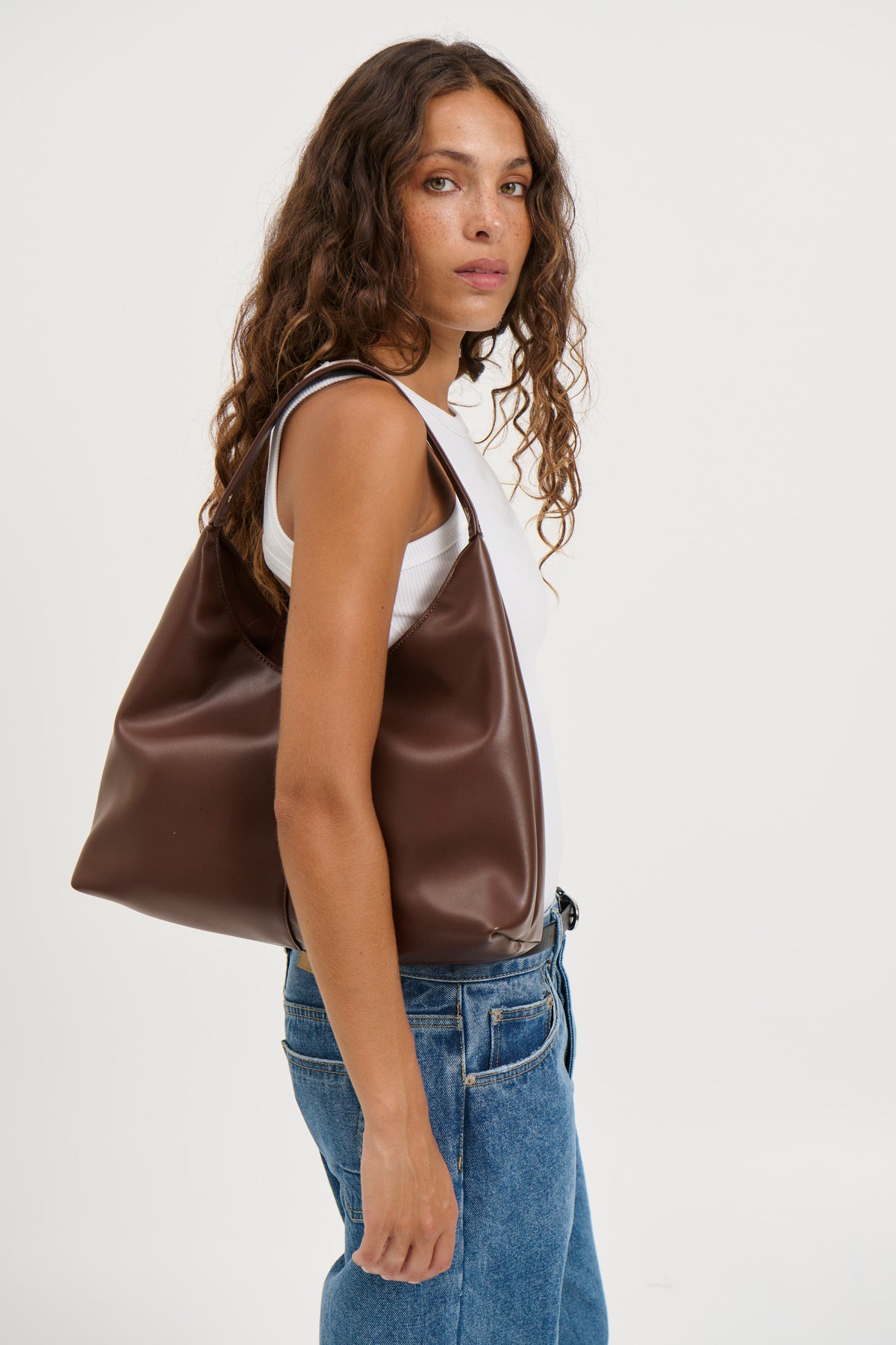 Morgan Hobo Bag Brown