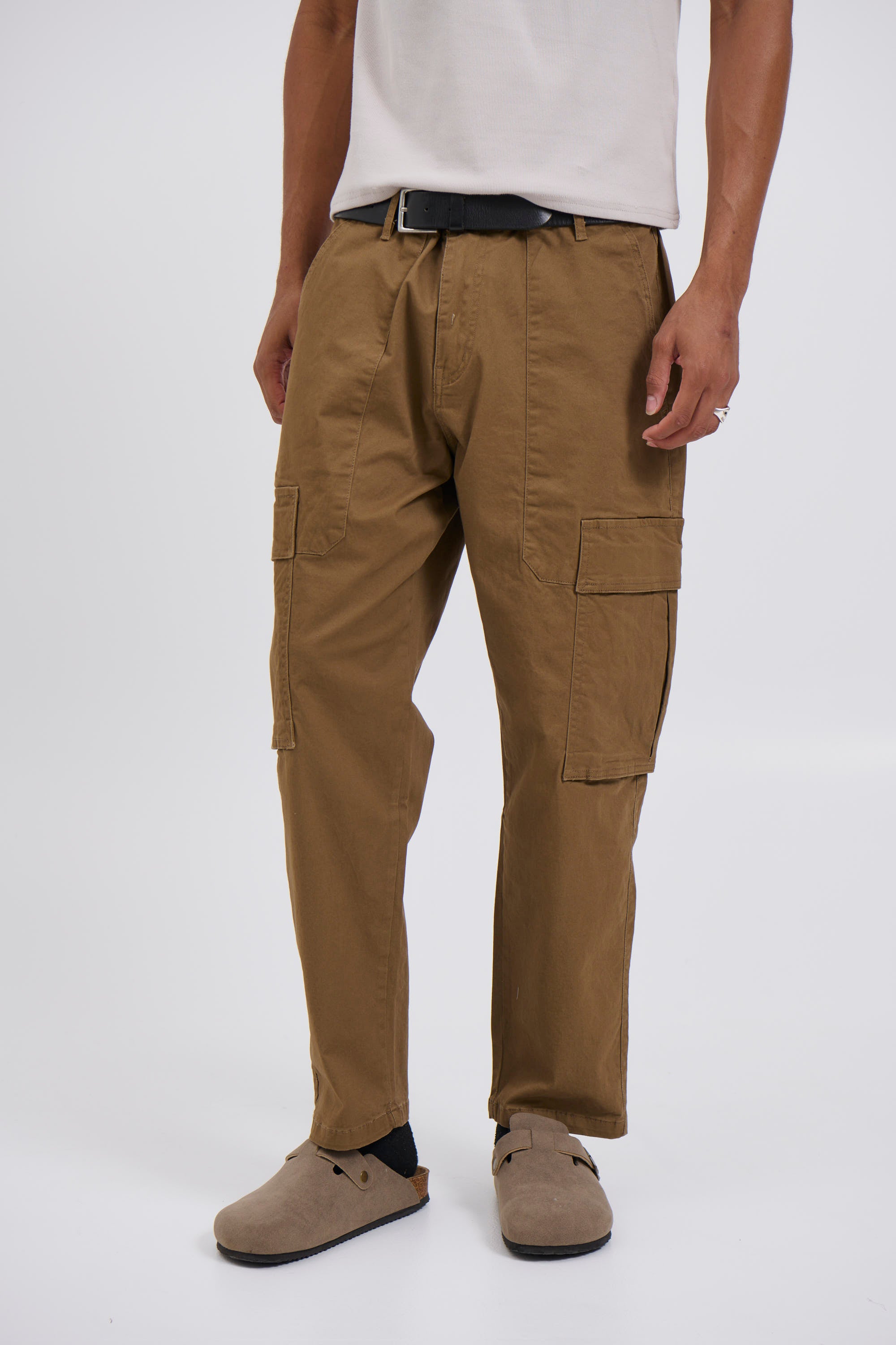 Damien Drop Cargo Pant Choc