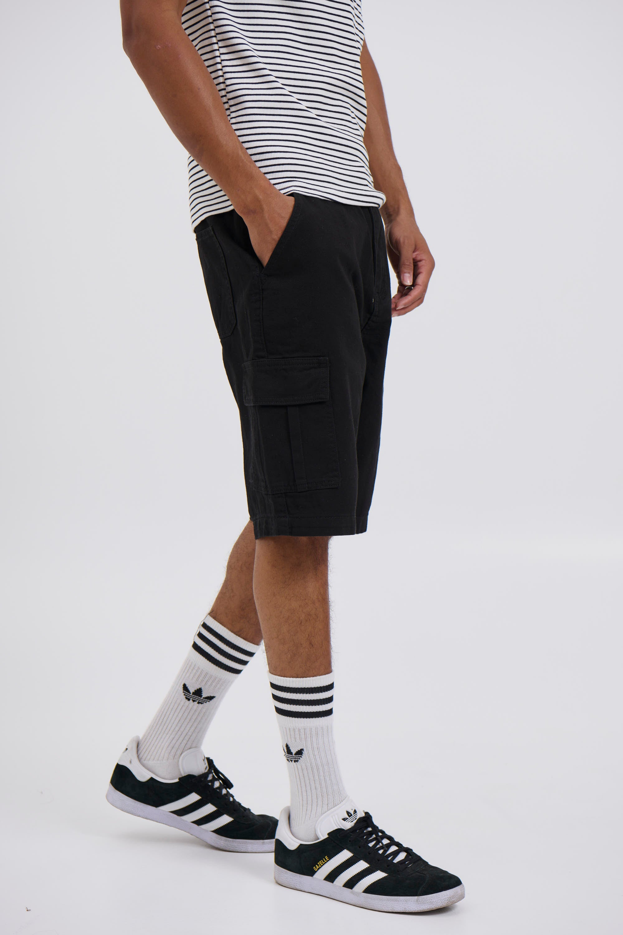 Ryder Baggy Short Black