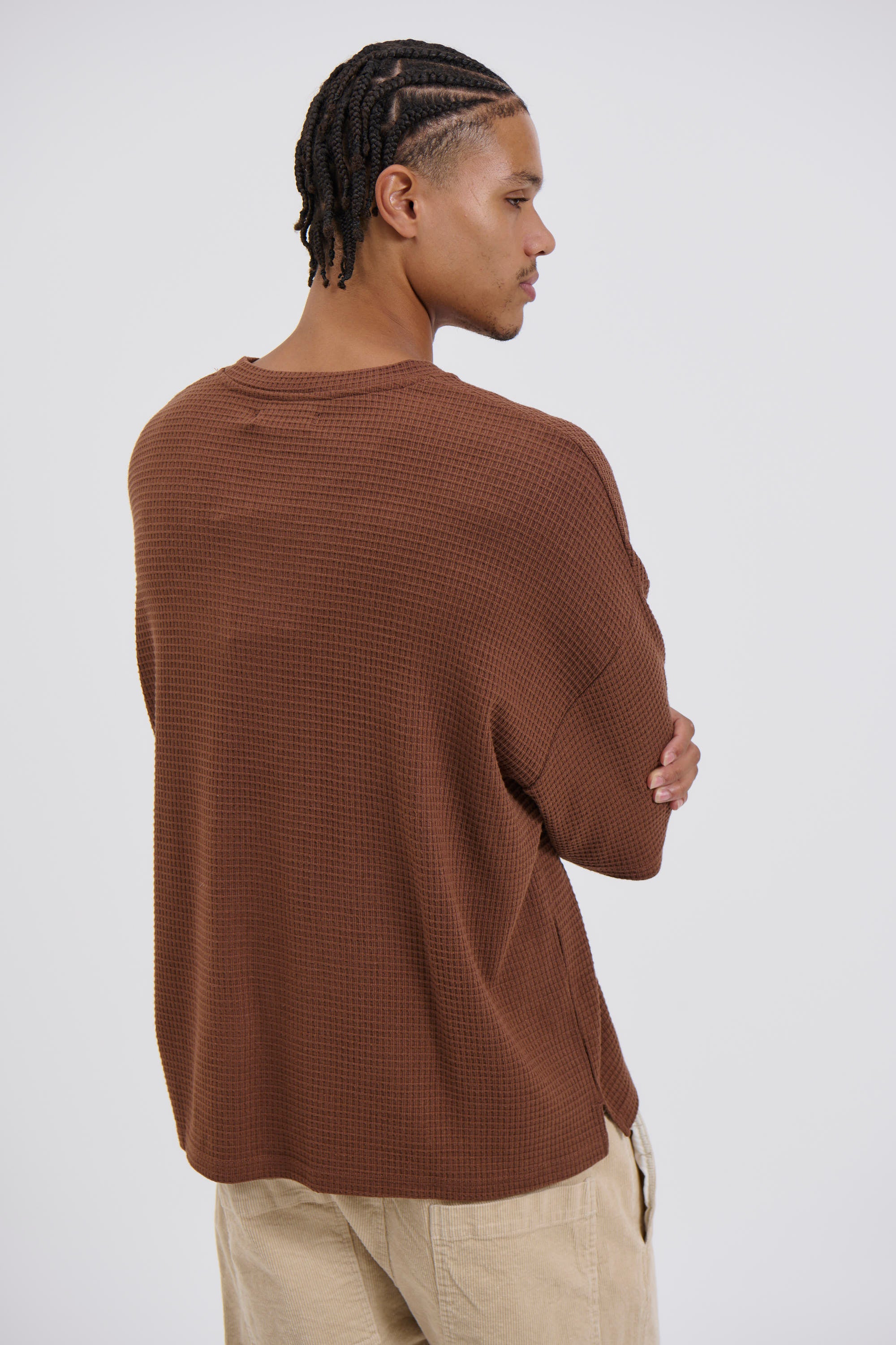 Lionel Waffle Tee Choc