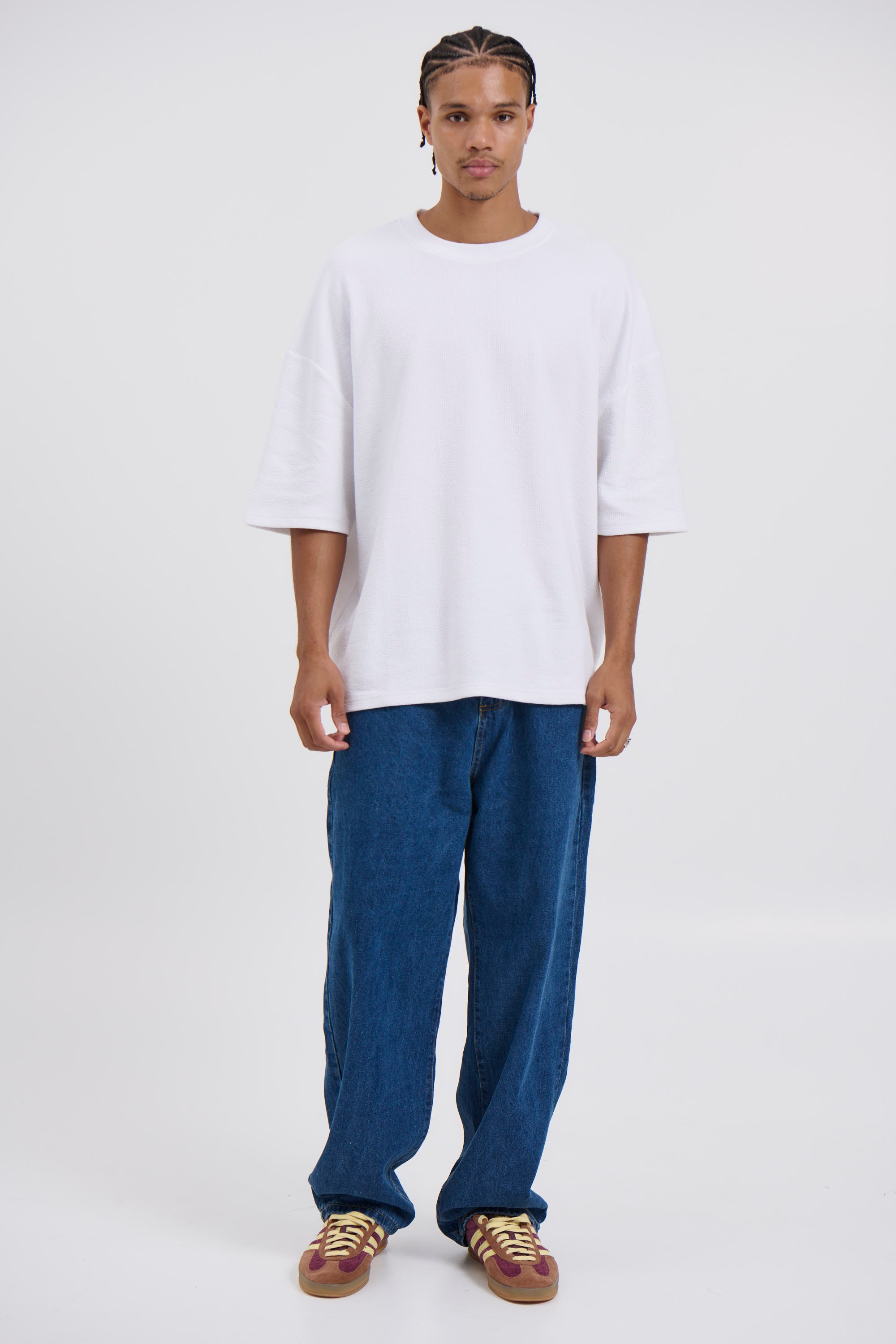 NTH Heavy Ribbed Tee White