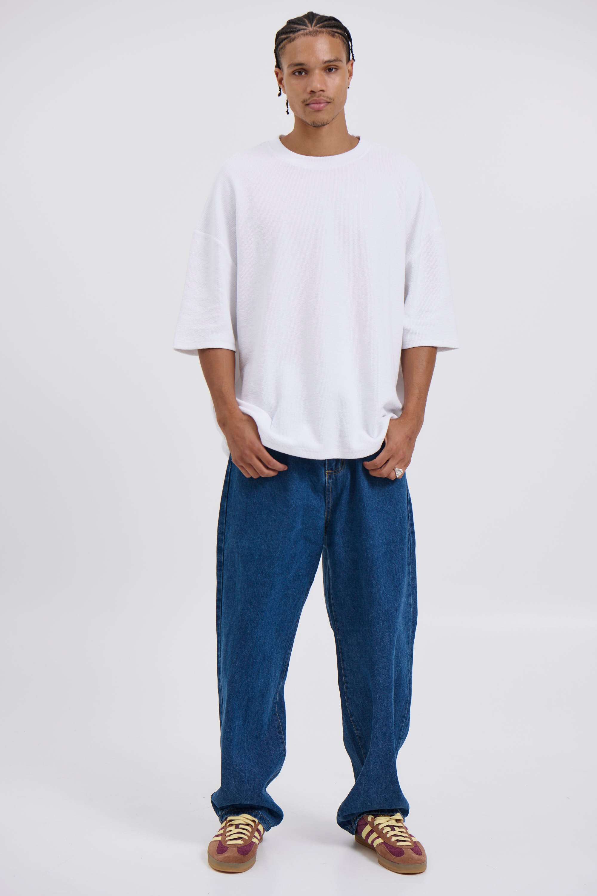 NTH Heavy Ribbed Tee White