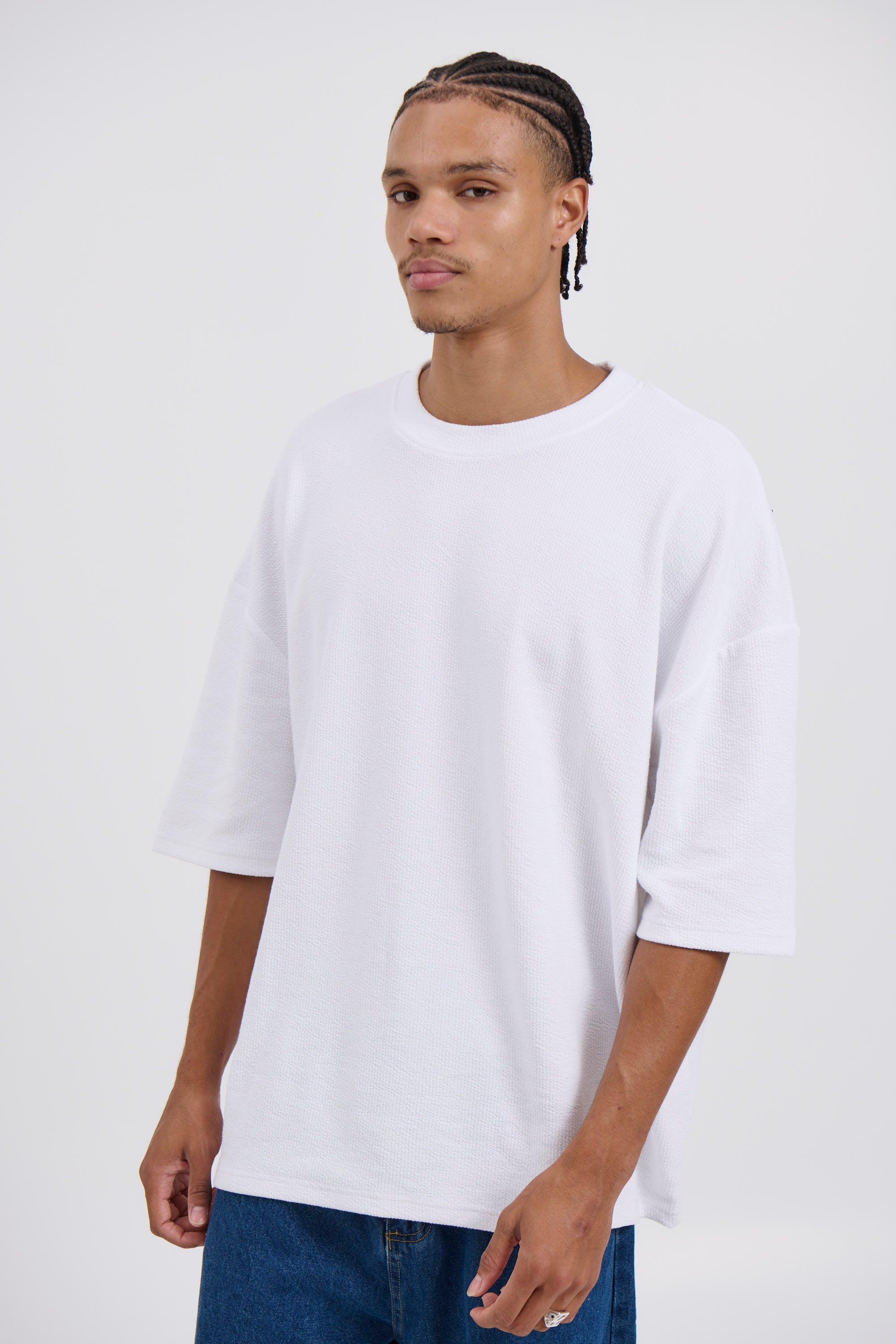 NTH Heavy Ribbed Tee White