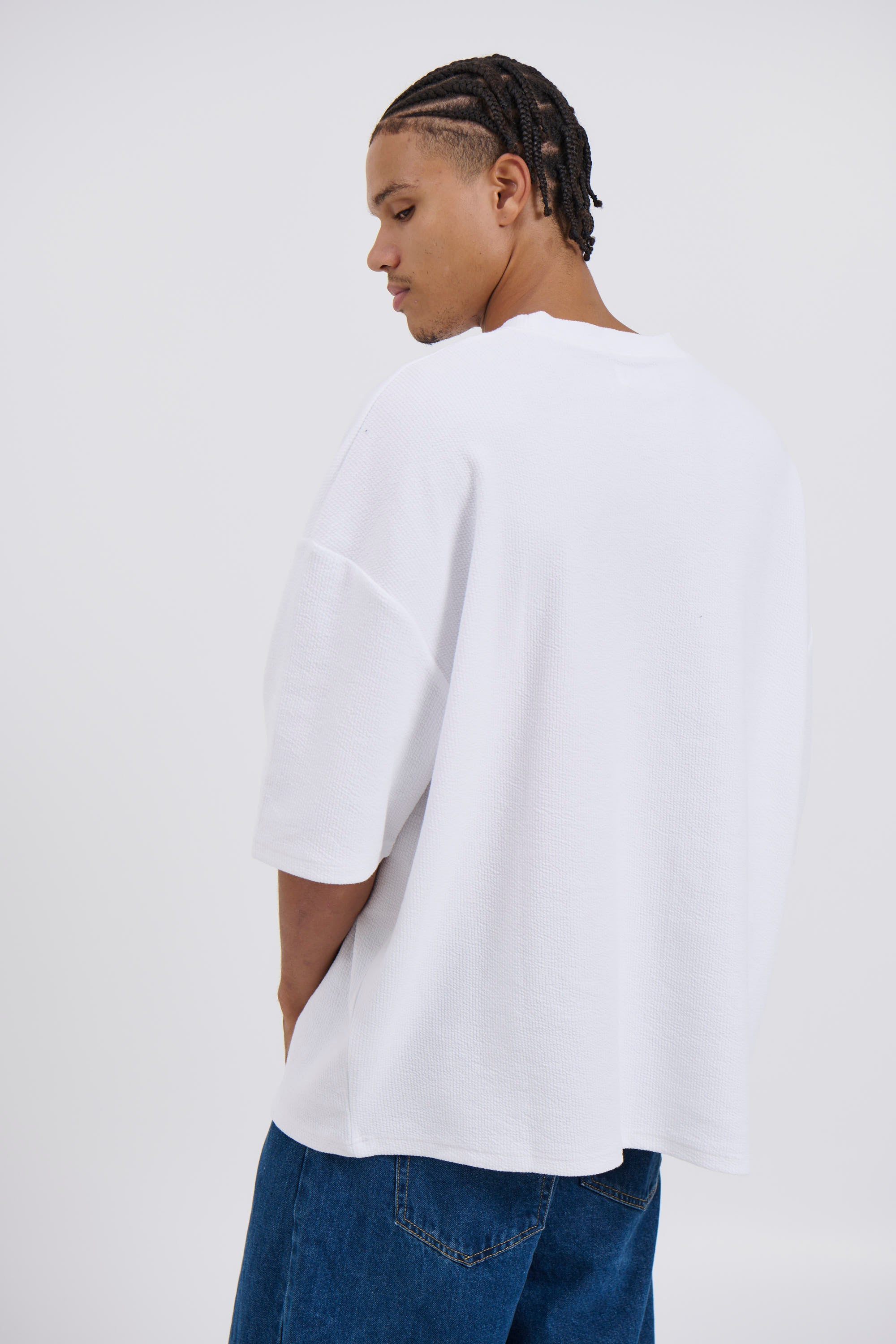NTH Heavy Ribbed Tee White
