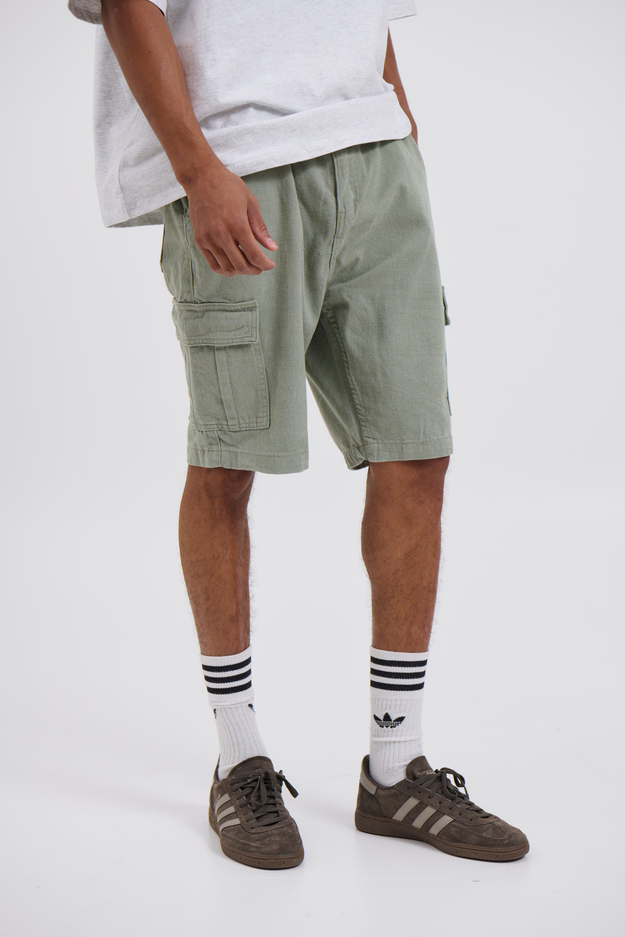 Ryder Baggy Short Khaki