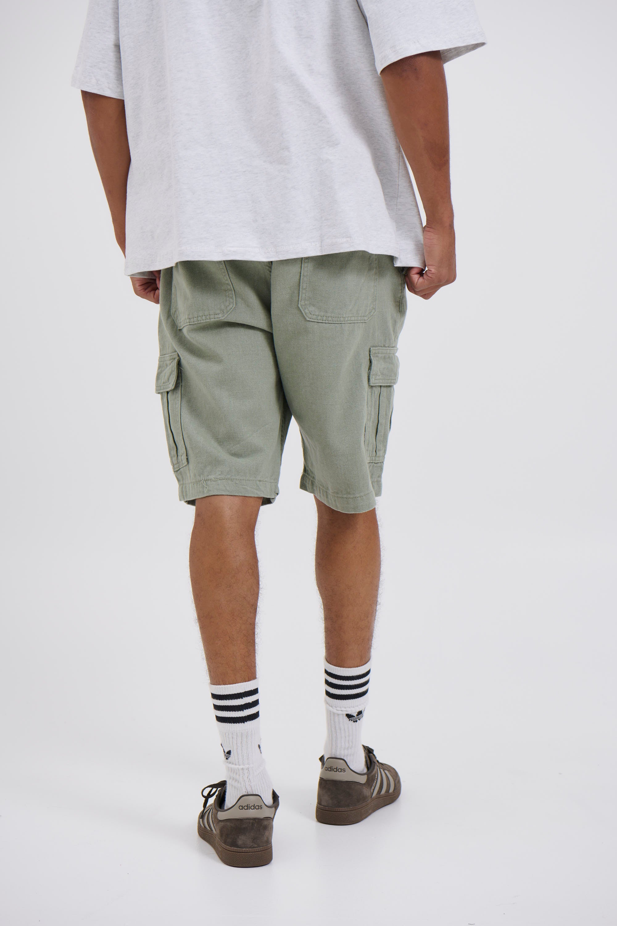 Ryder Baggy Short Khaki