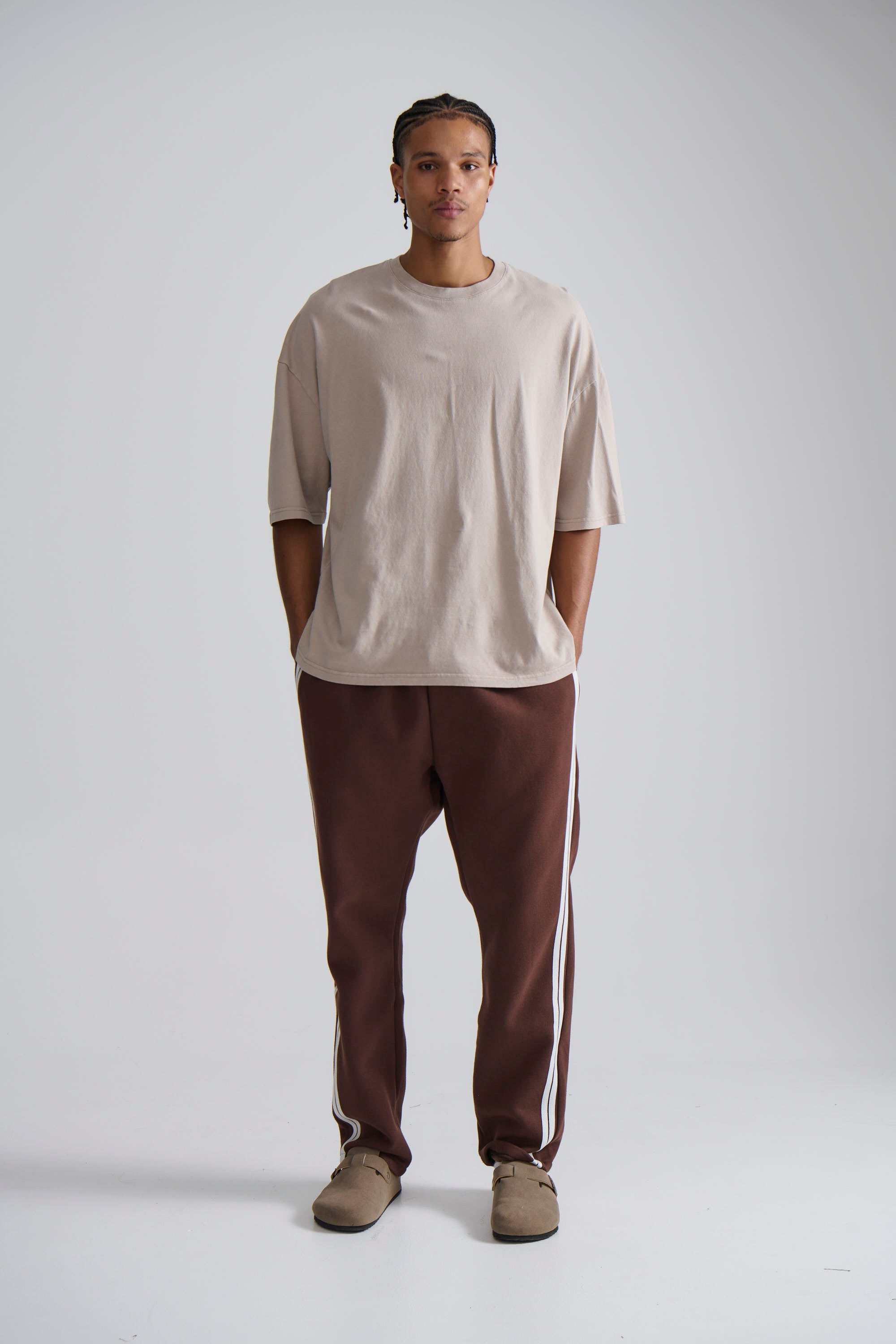 Track Panel Pant Choc