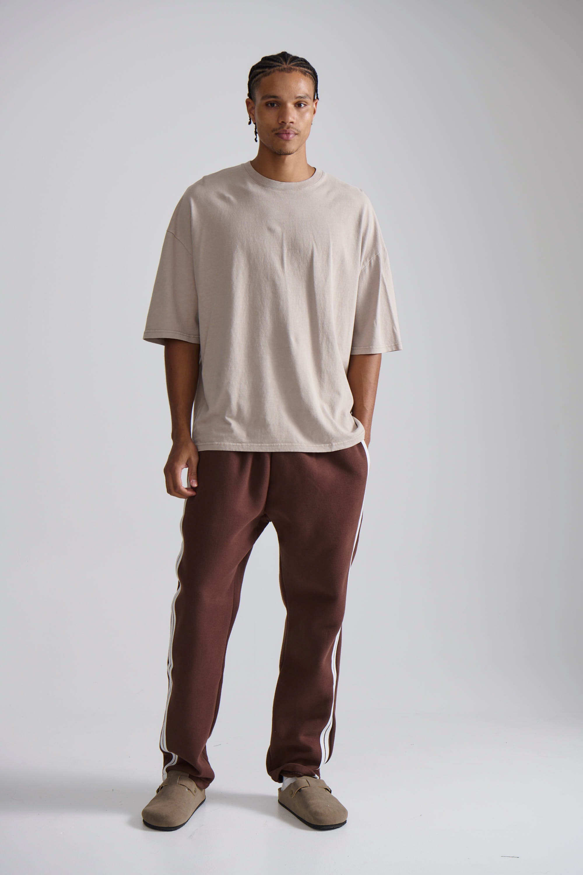 Track Panel Pant Choc