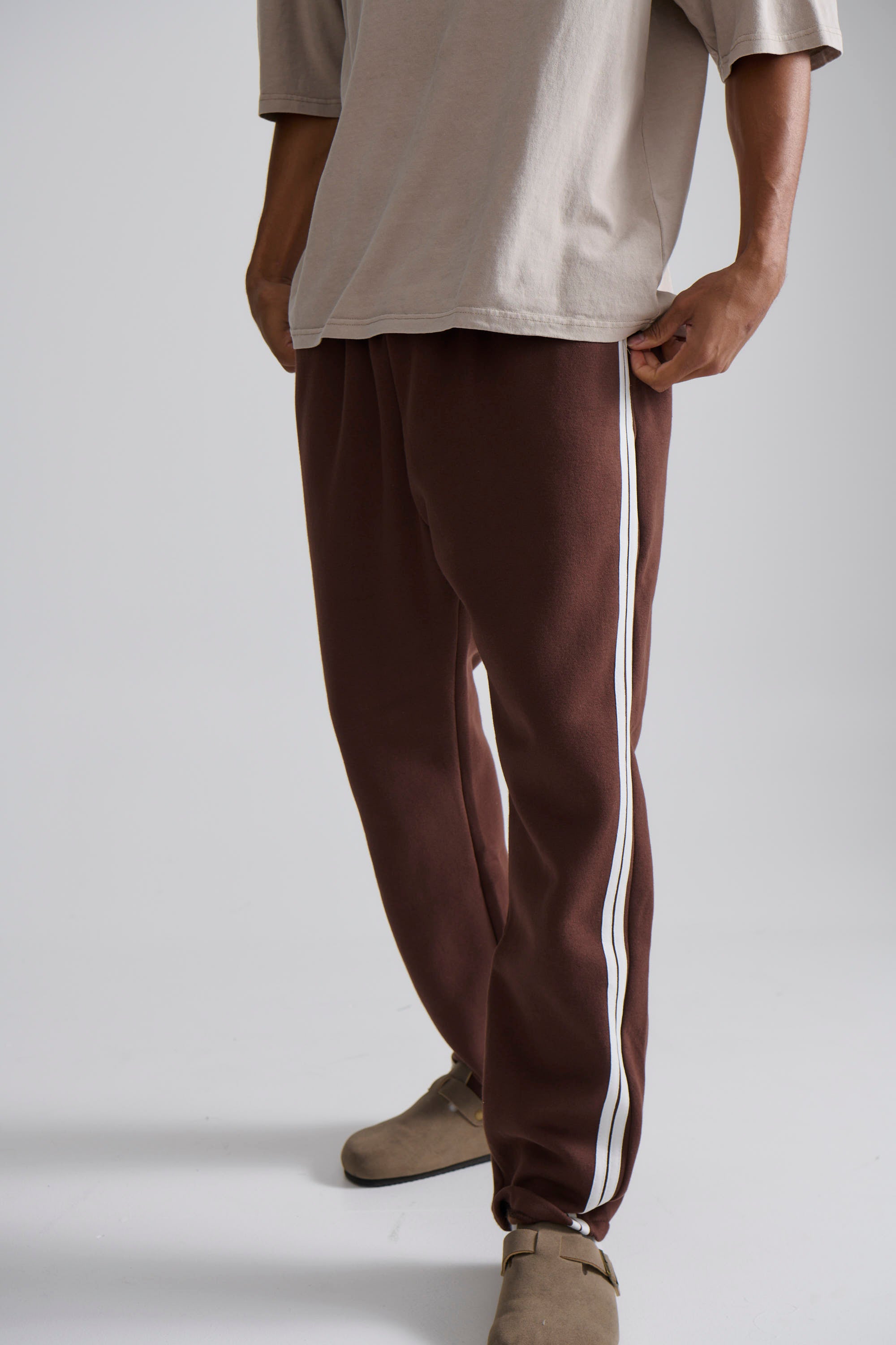 Track Panel Pant Choc
