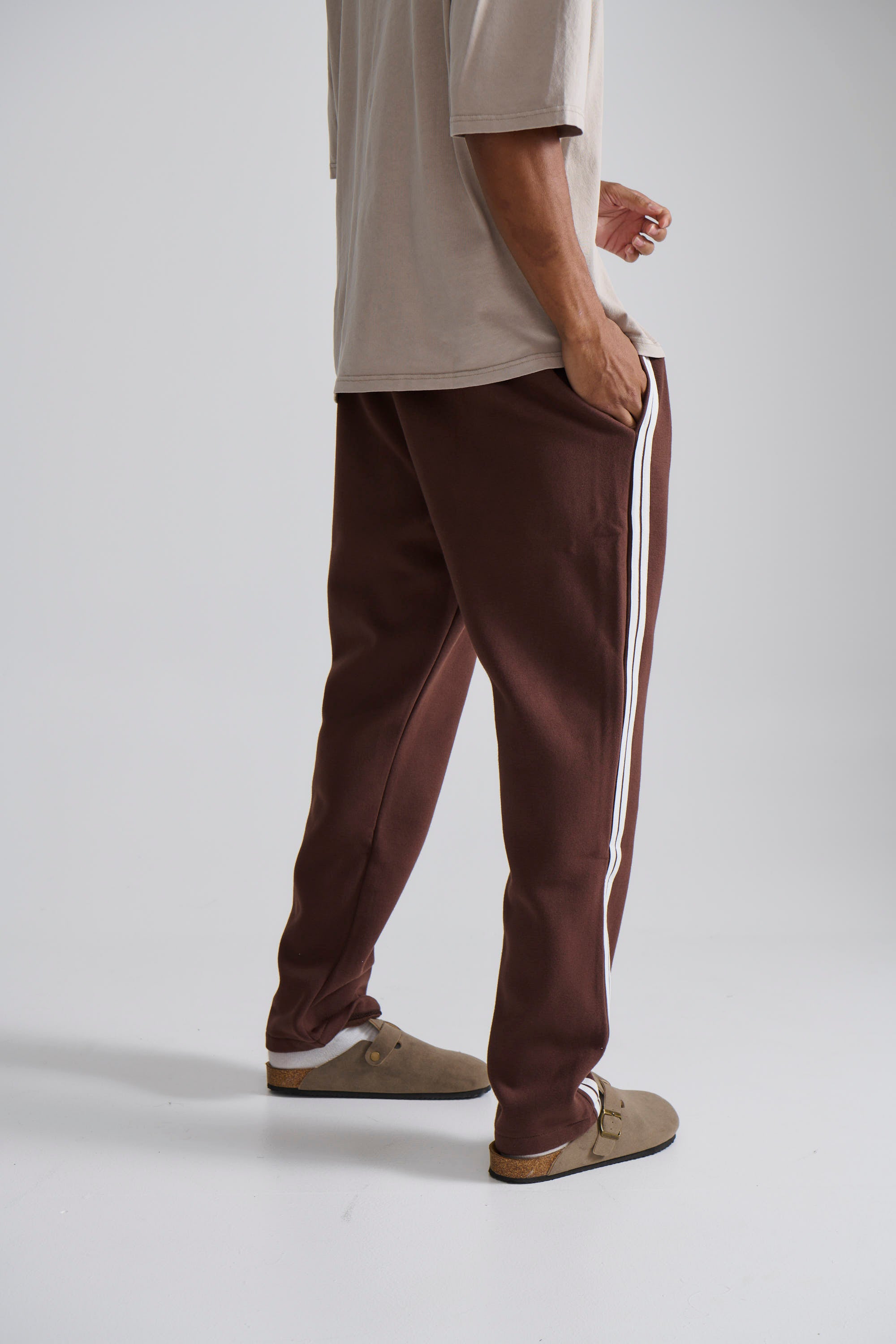 Track Panel Pant Choc