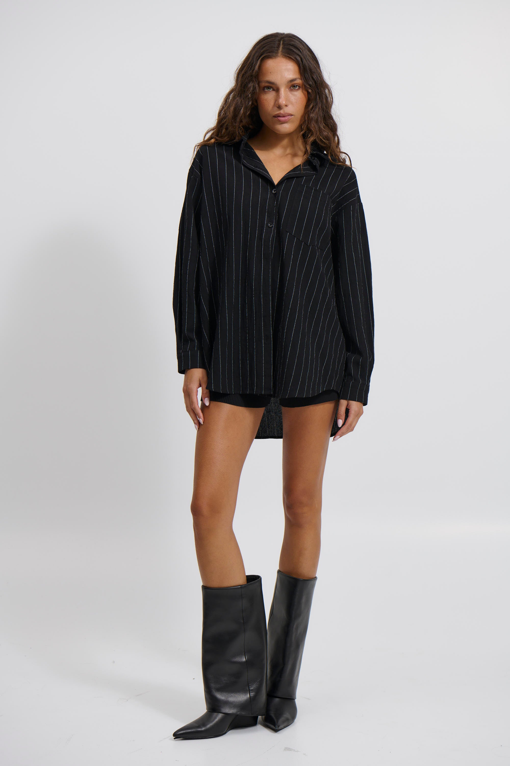 Saski Shirt Black