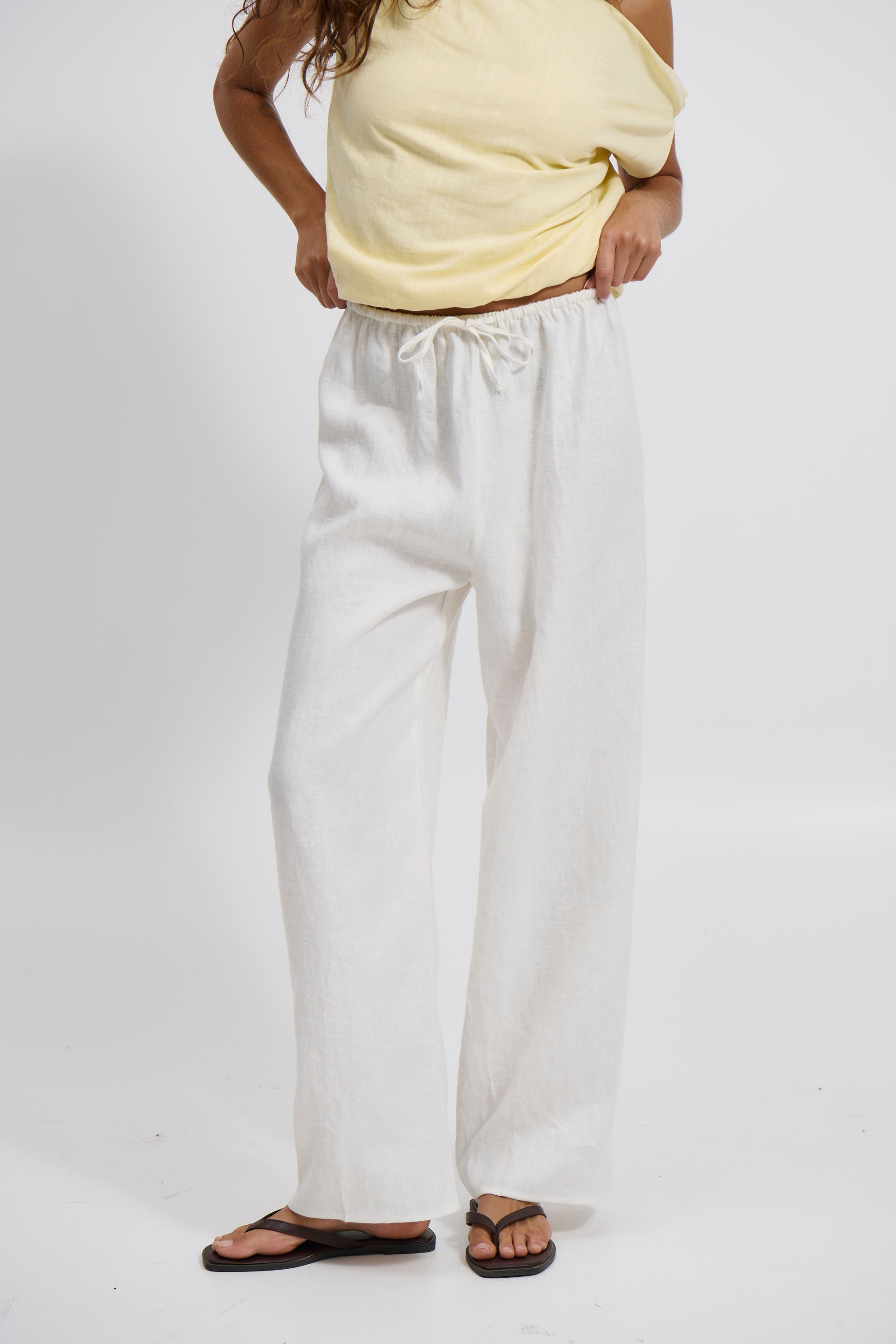 Tasha Pant White
