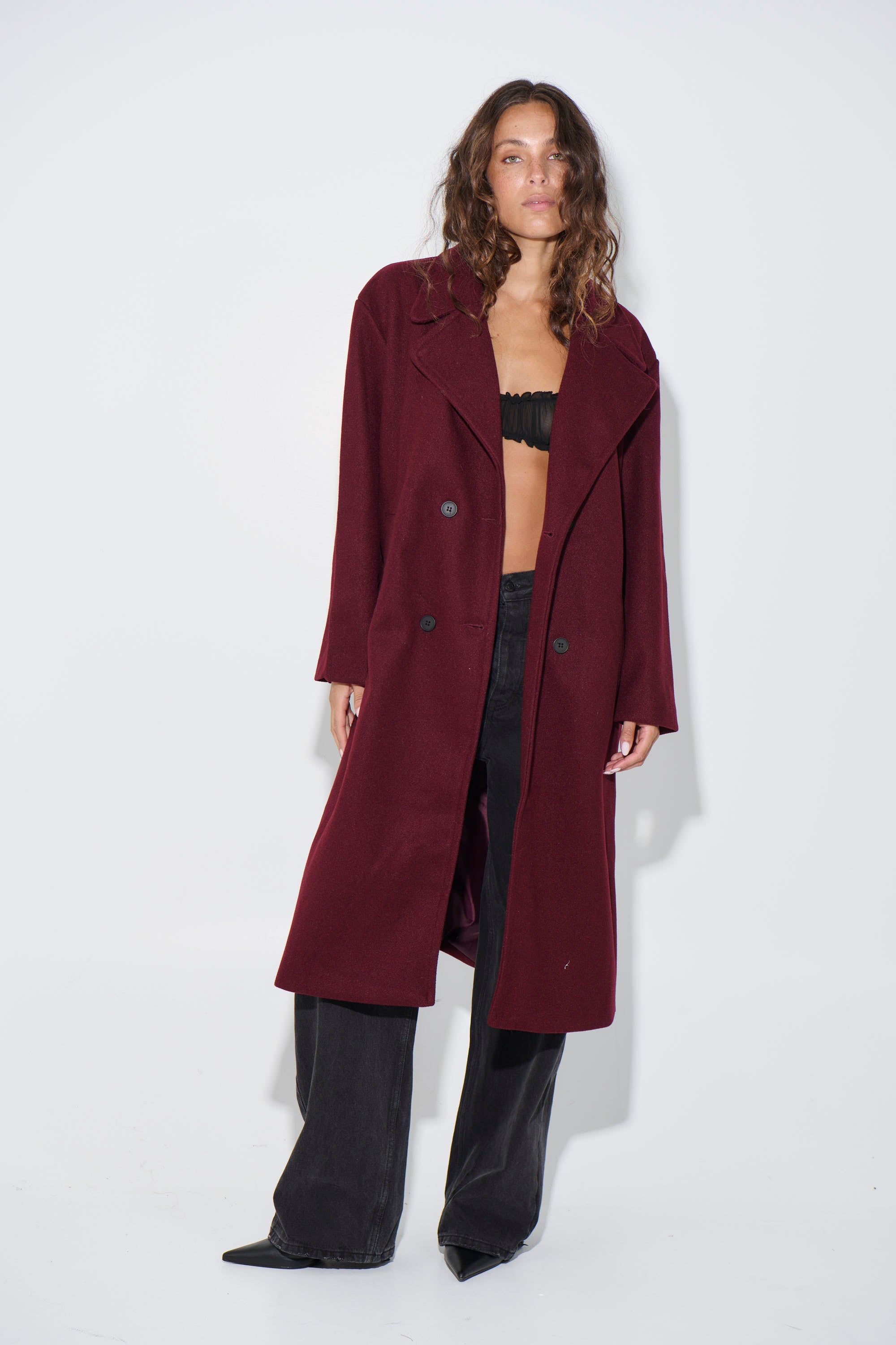 Remmy Jacket Wine