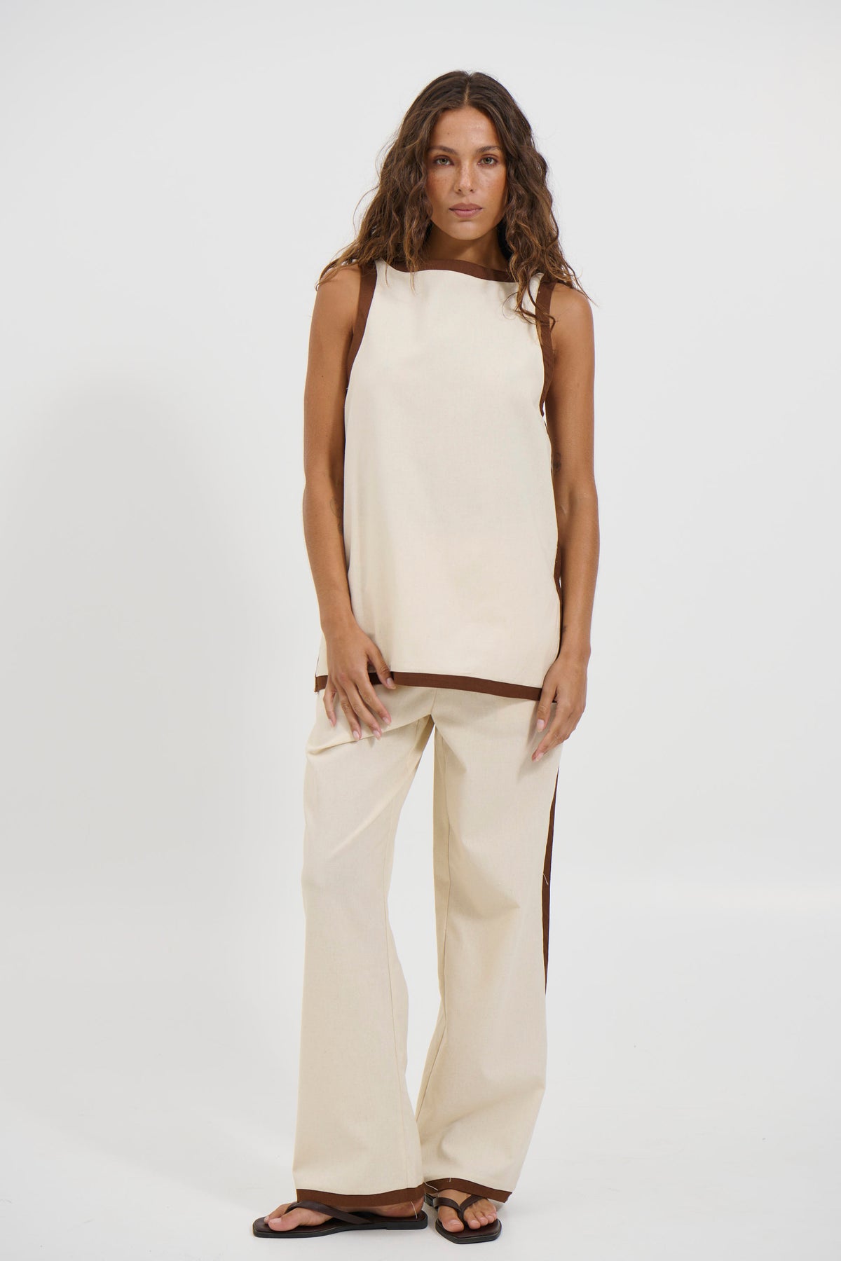 Pia Top Beige