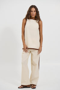 Pia Top Beige