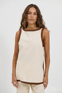 Pia Top Beige