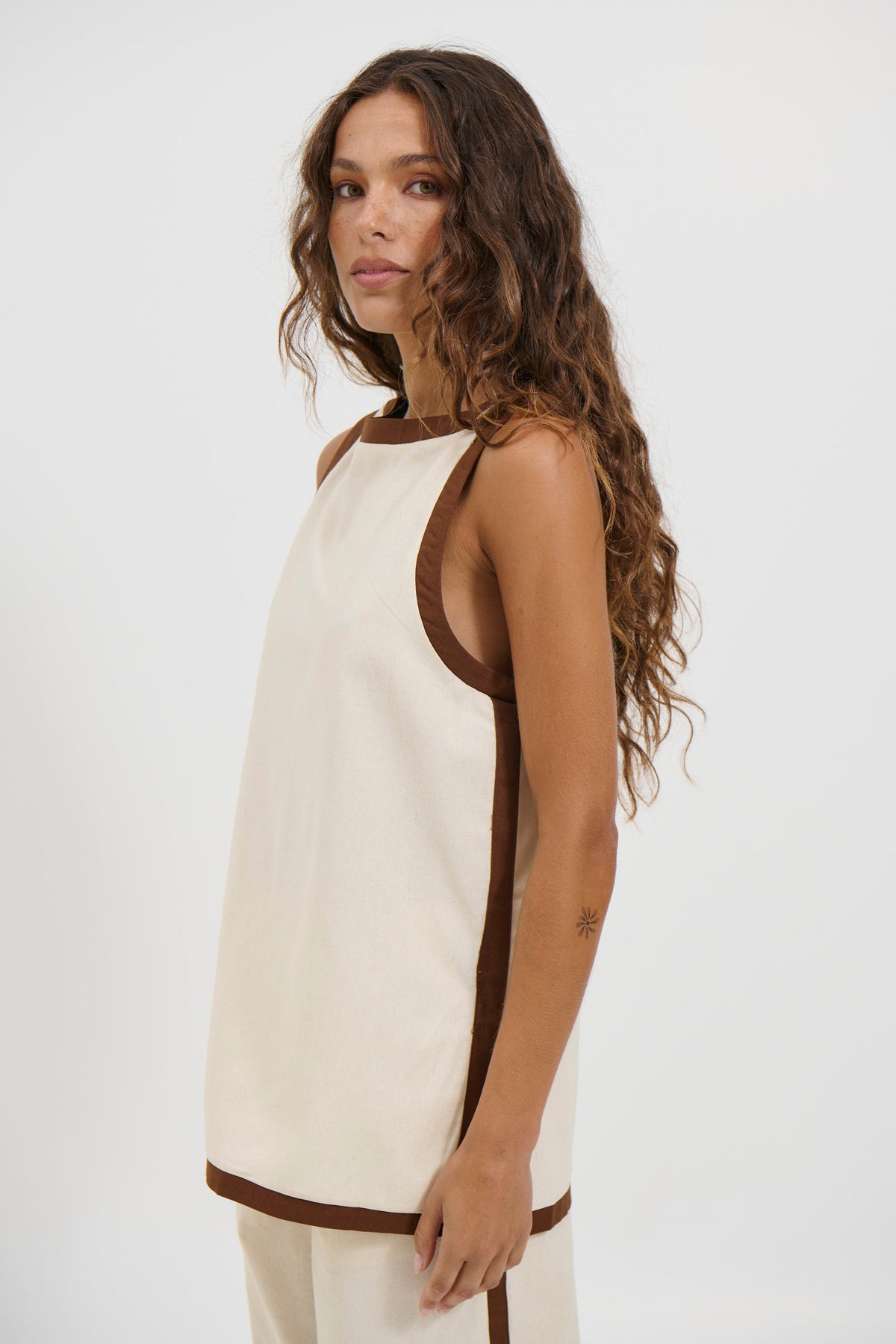 Pia Top Beige