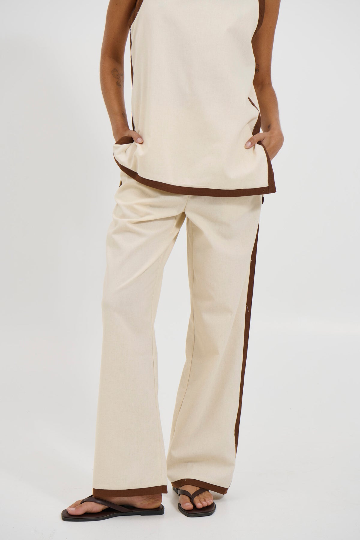 Pia Pant Beige