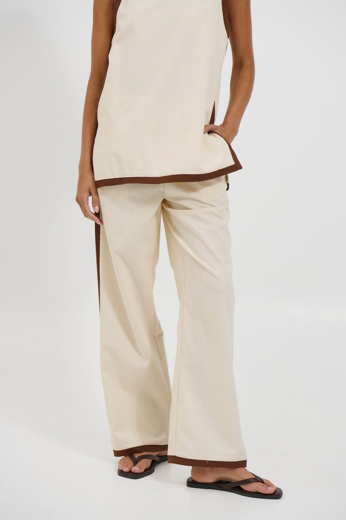 Pia Pant Beige