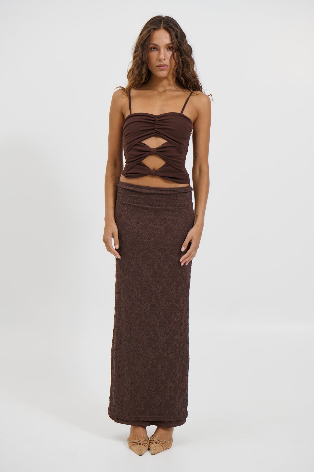 Tracie Top Chocolate