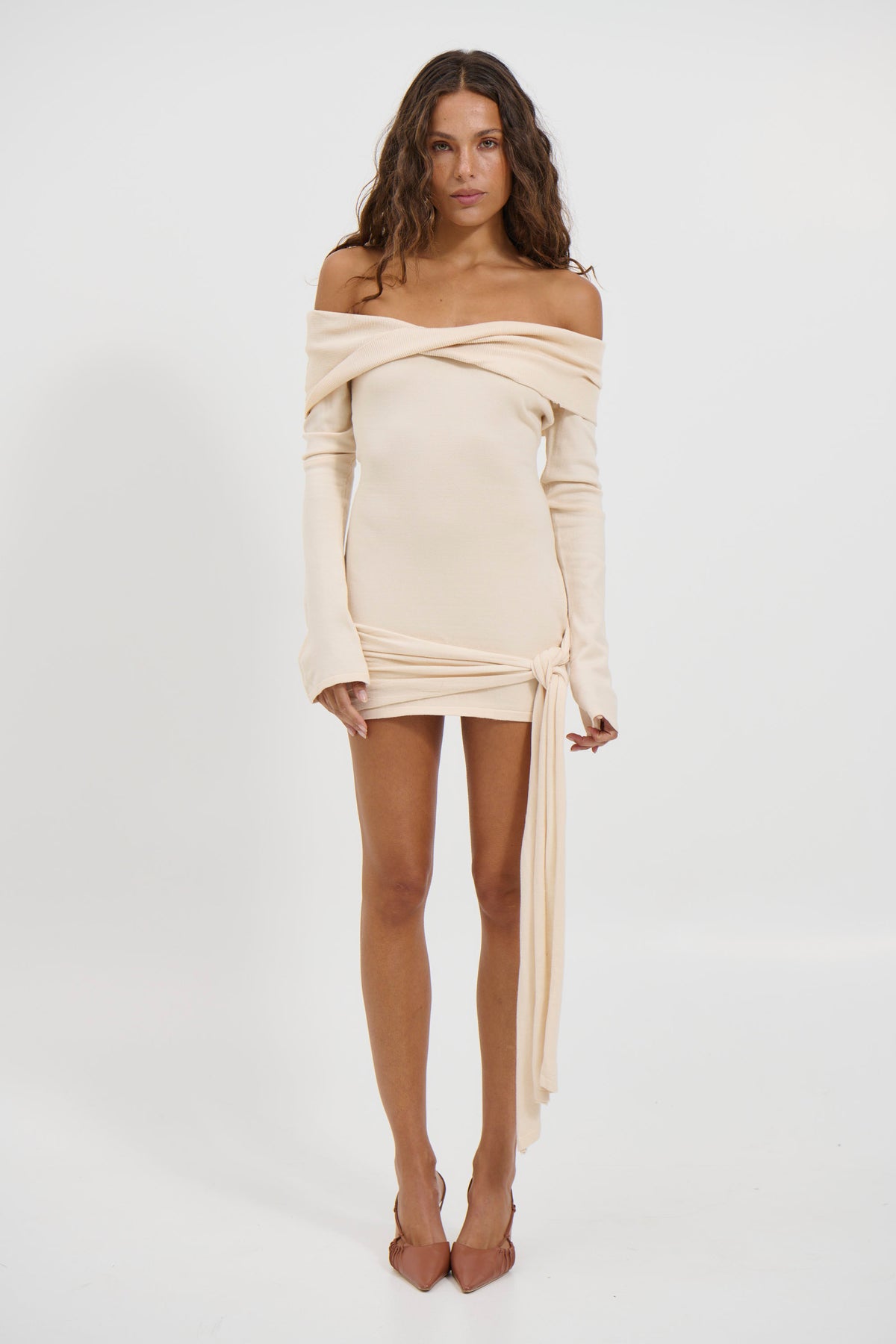 Makenzie Mini Dress Cream