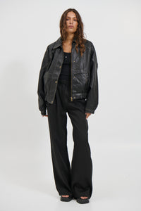 Jorja Bomber Jacket Vintage Black