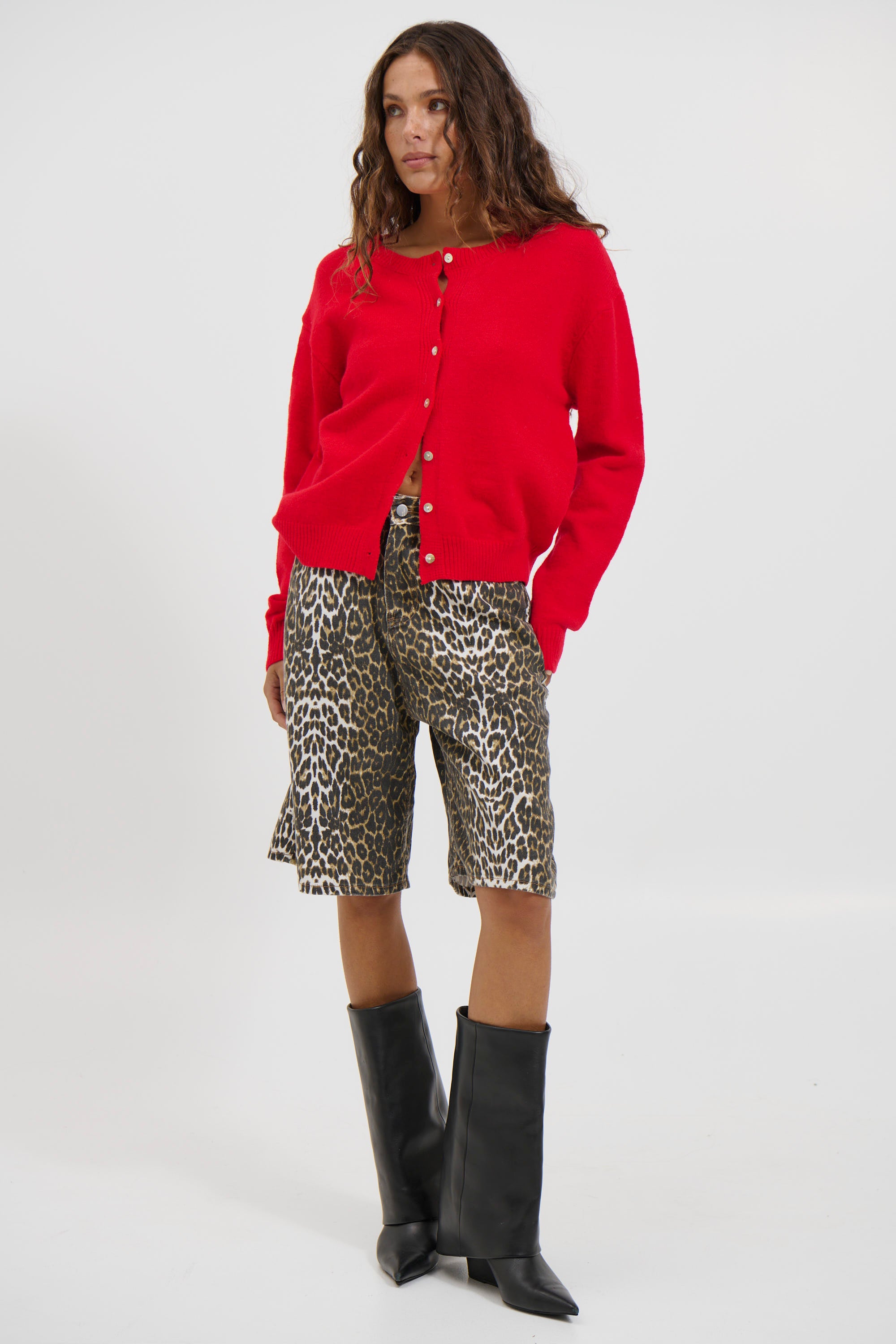 Maisha Knit Red