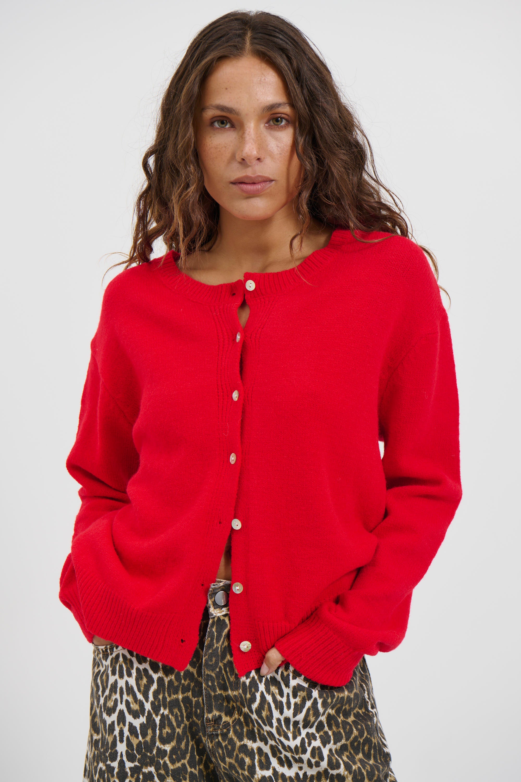 Maisha Knit Red