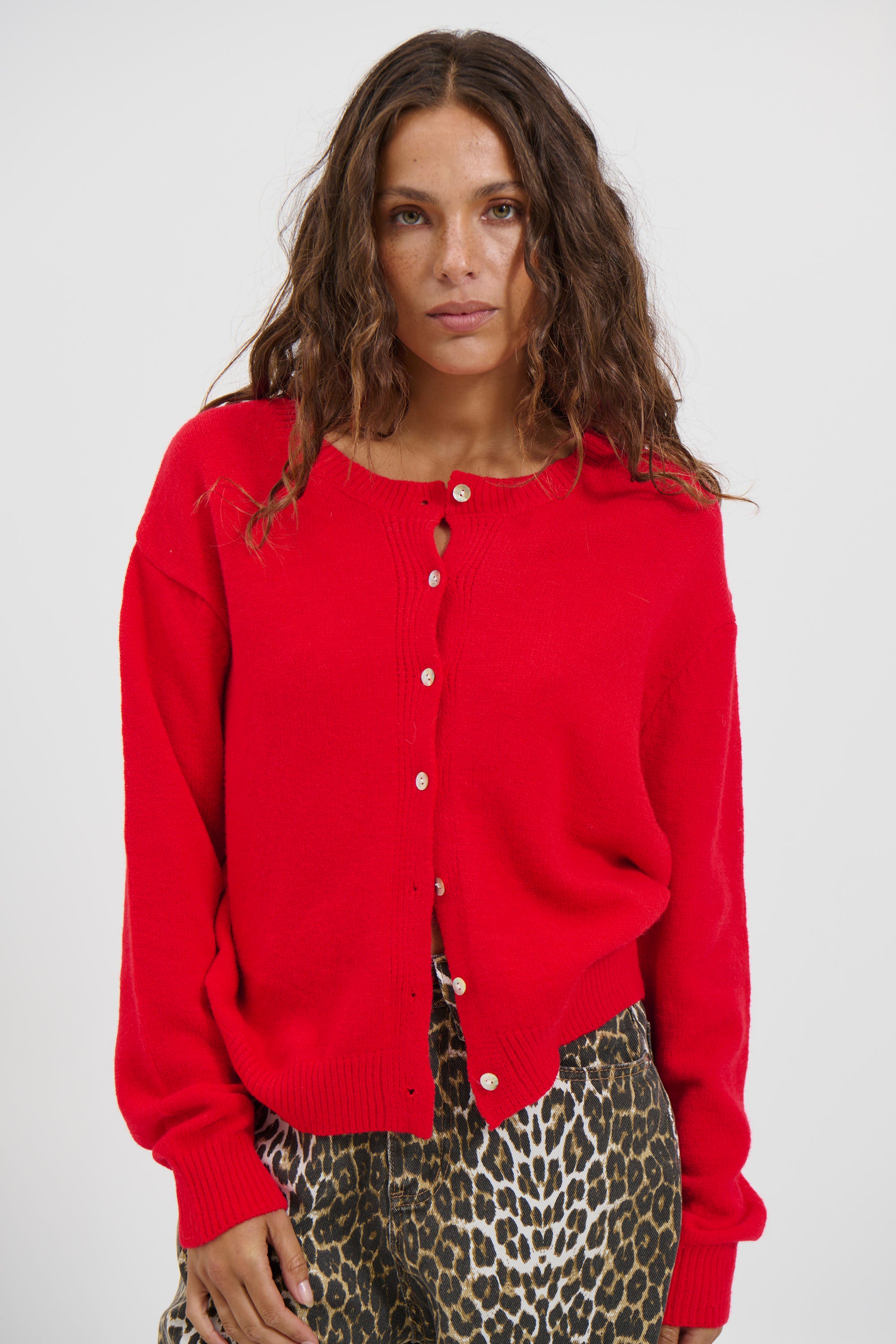 Maisha Knit Red