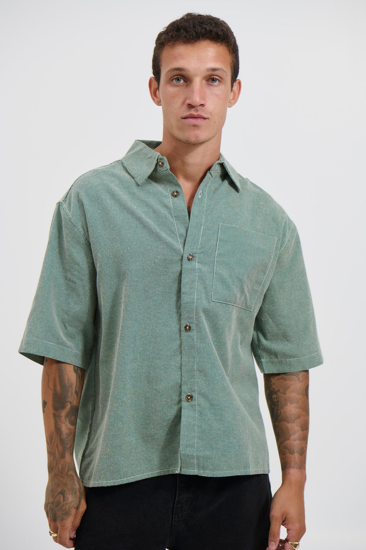 Scott Shirt Check Green