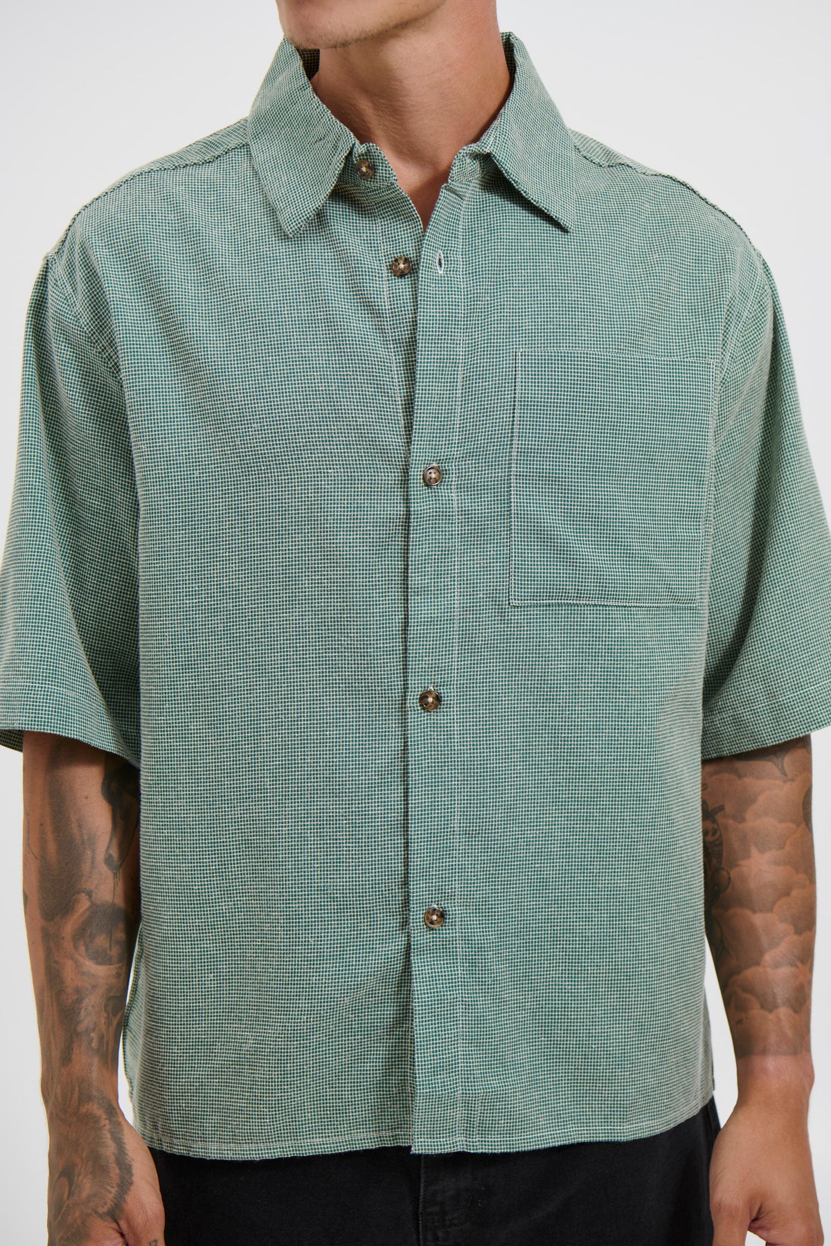 Scott Shirt Check Green