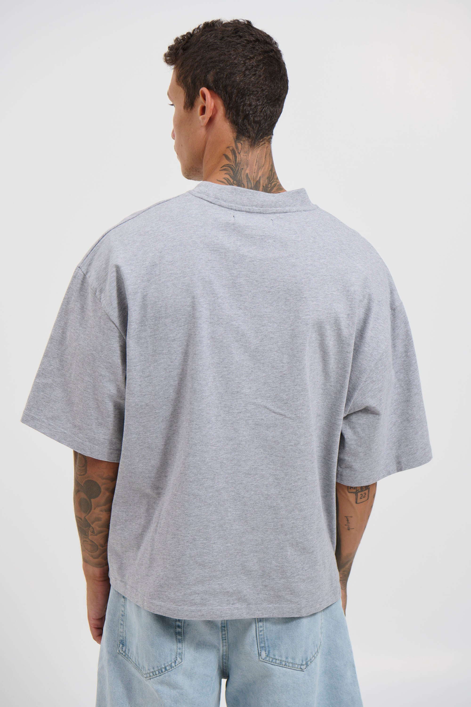 Emmett Box Tee Grey