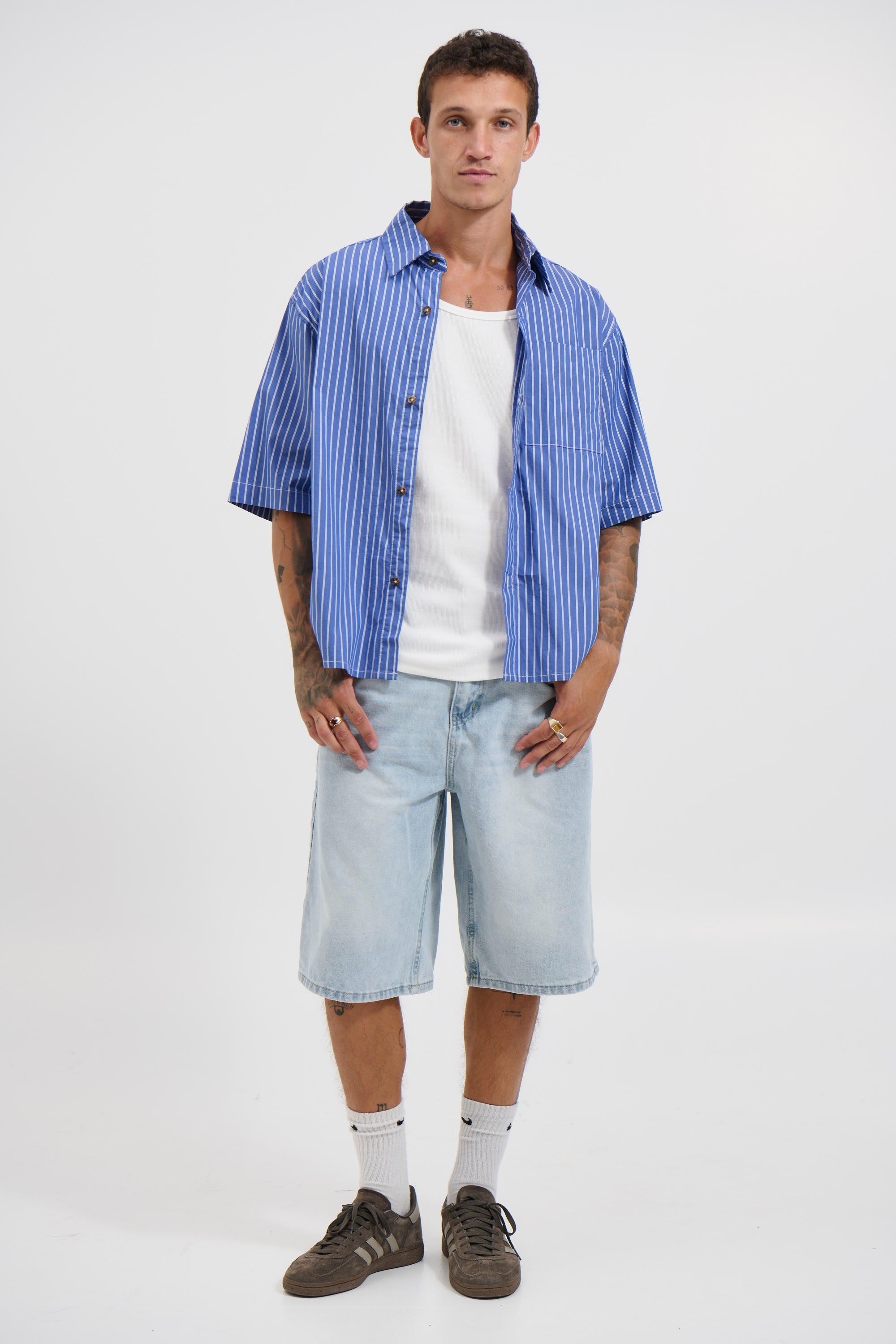 Scott Shirt Blue Stripe