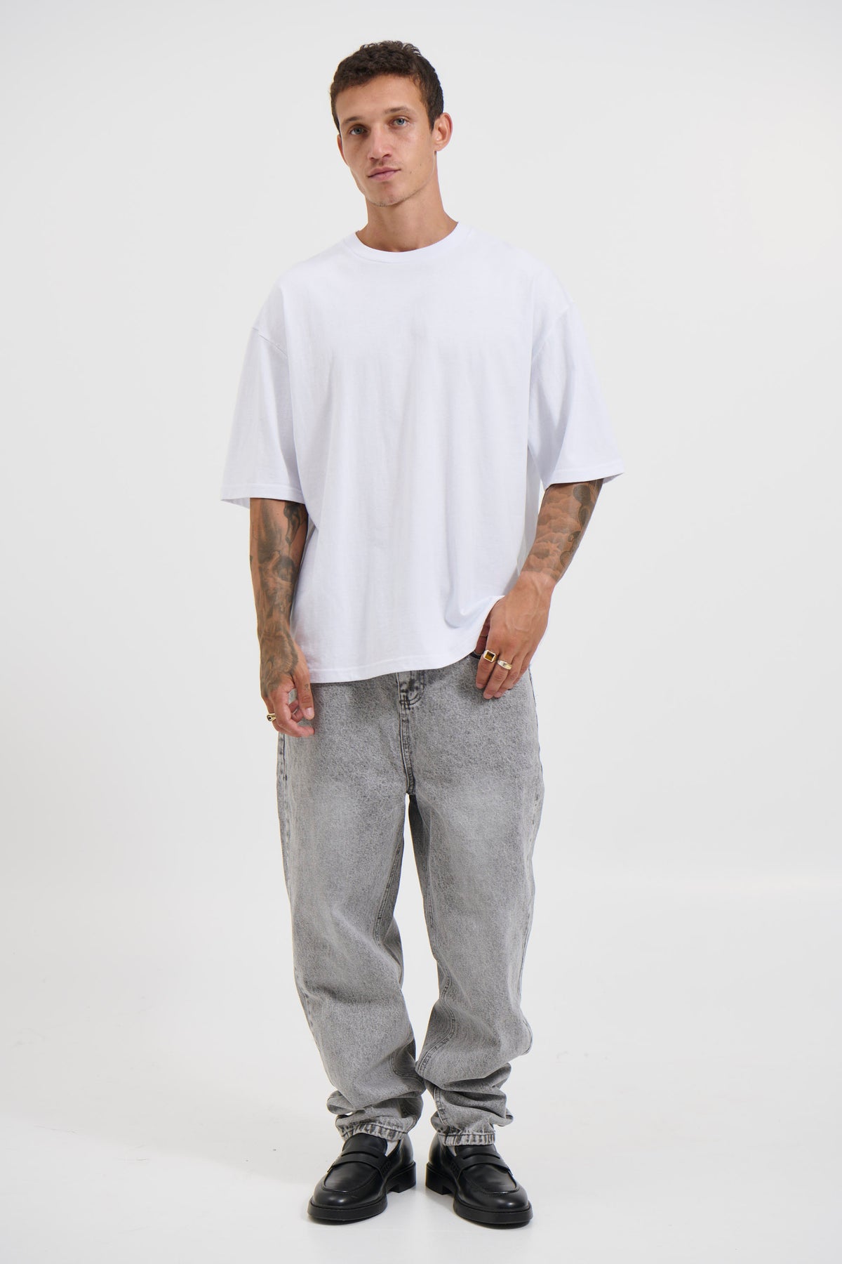 Standard Crew Tee White