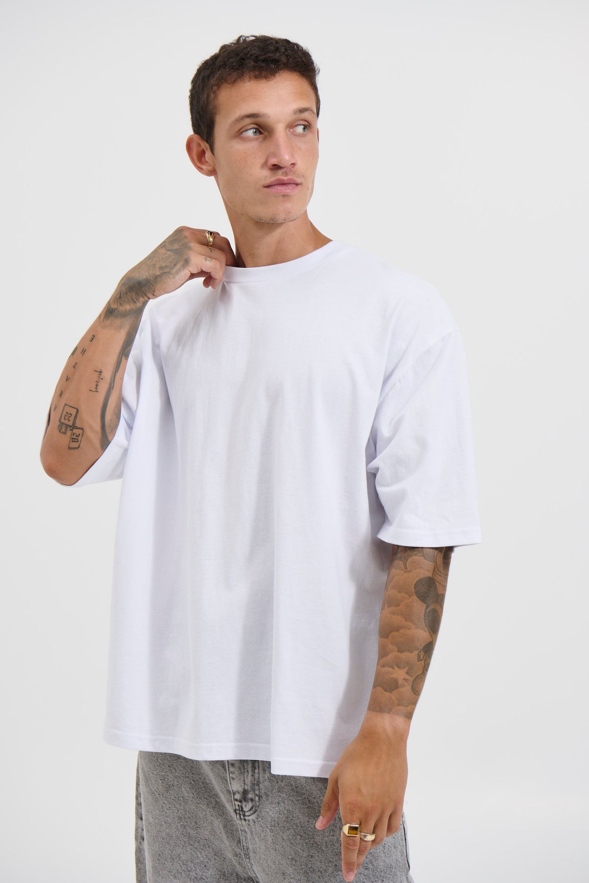 Standard Crew Tee White