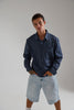 Long Sleeve Box Shirt Navy