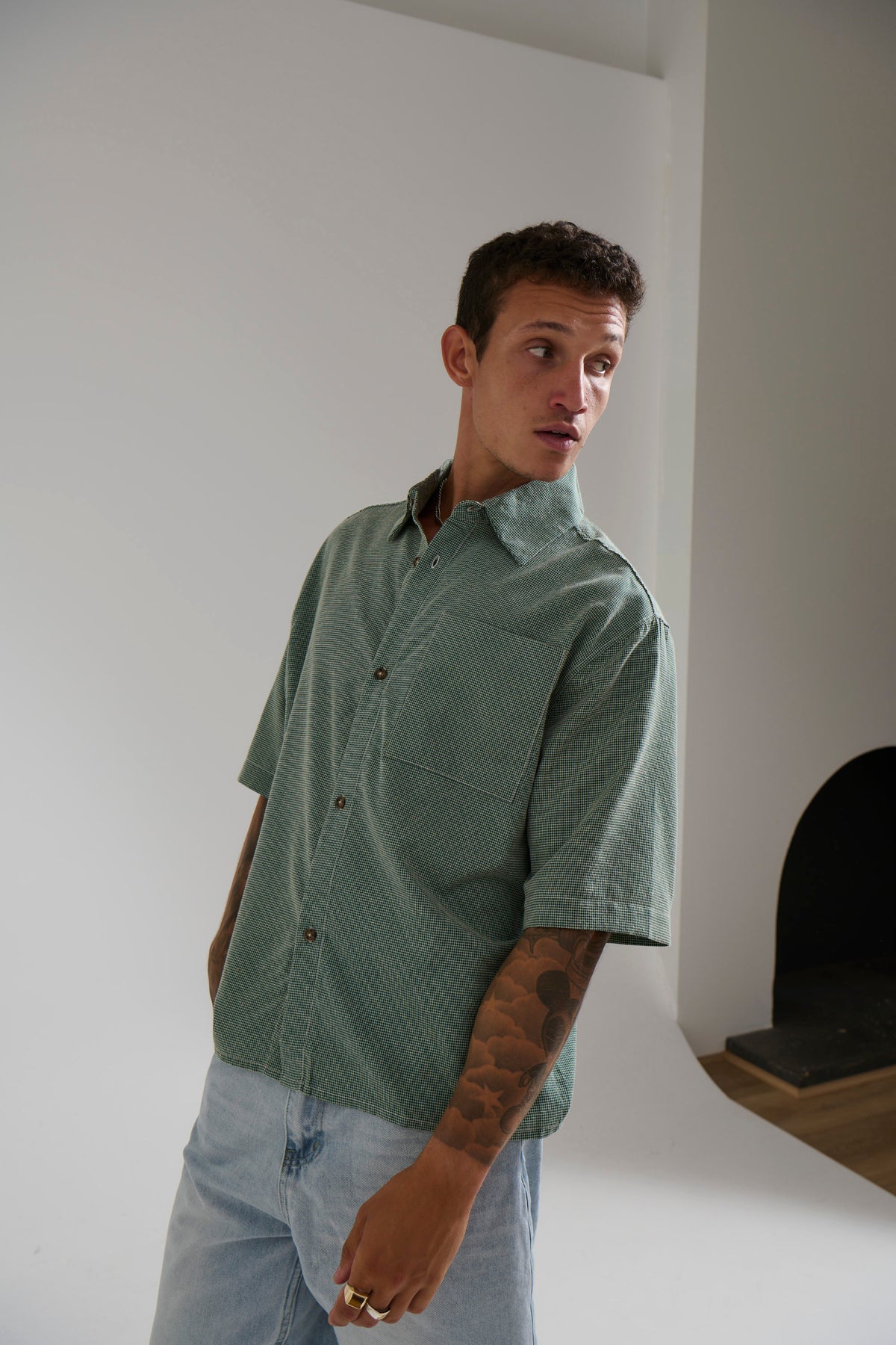 Scott Shirt Check Green