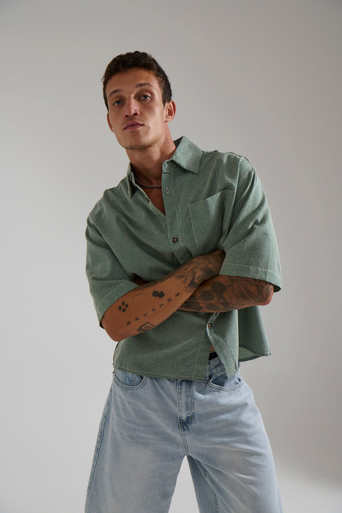 Scott Shirt Check Green