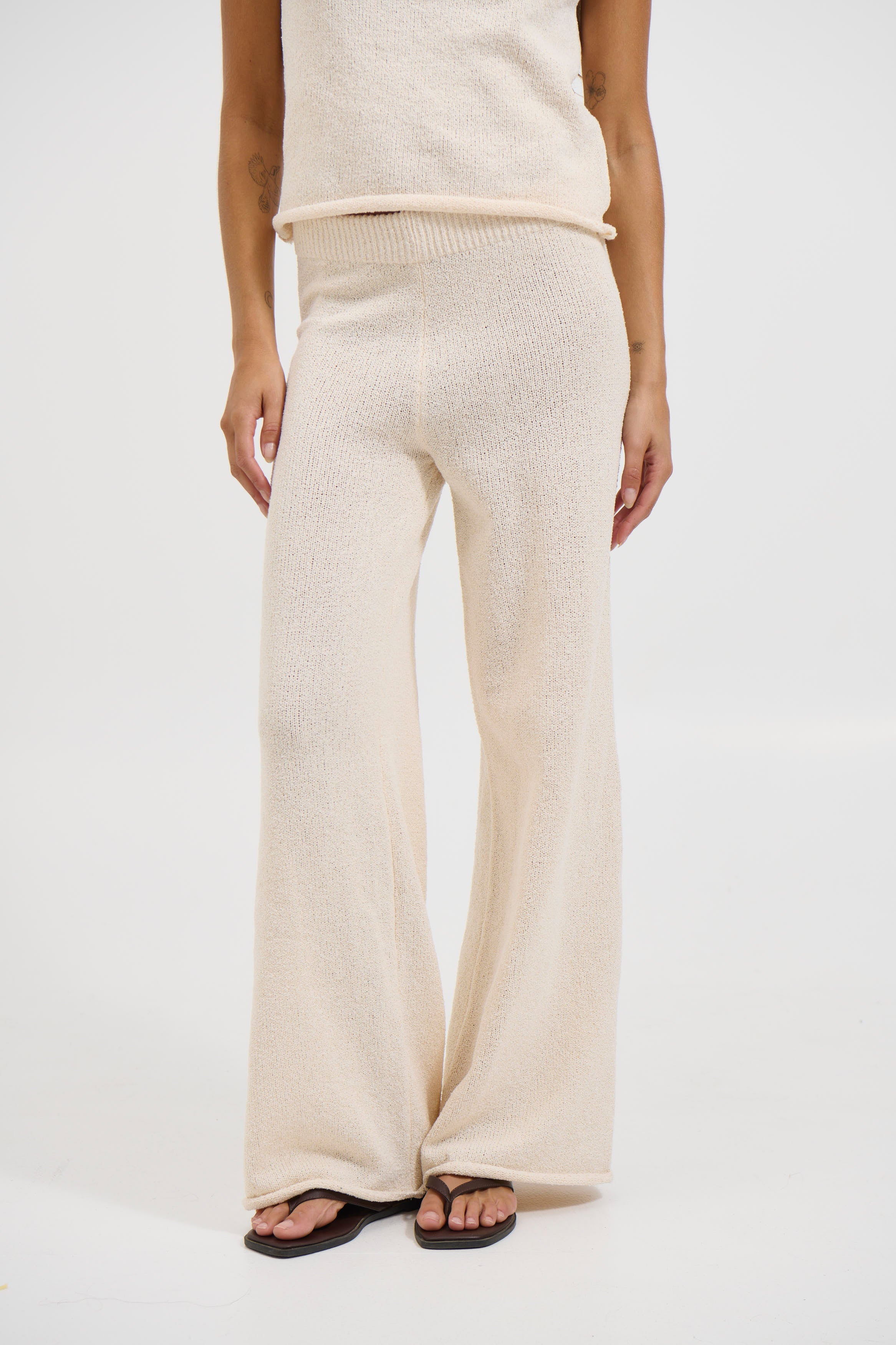 Jen Knit Pant Cream