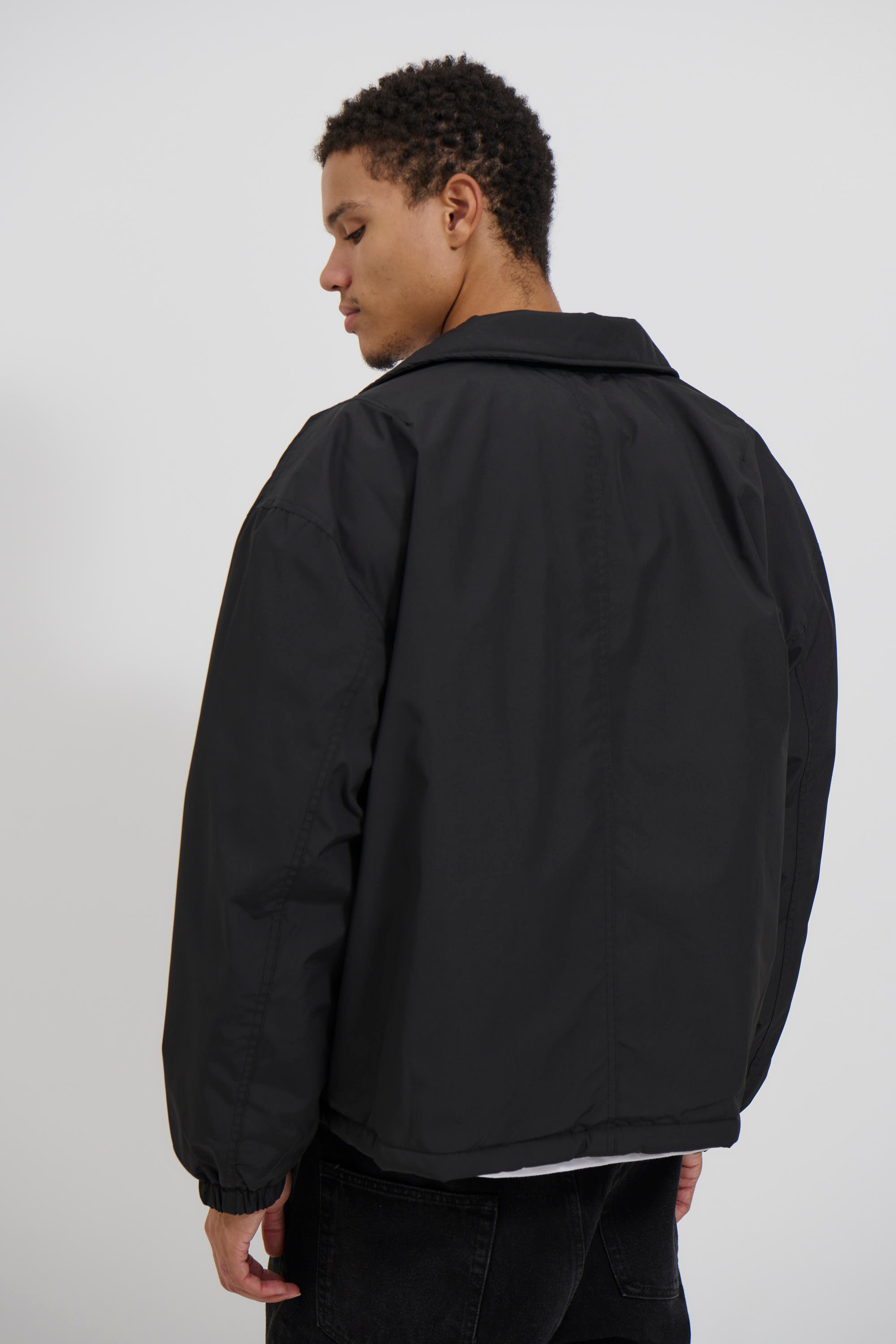 Padded Bomber Black