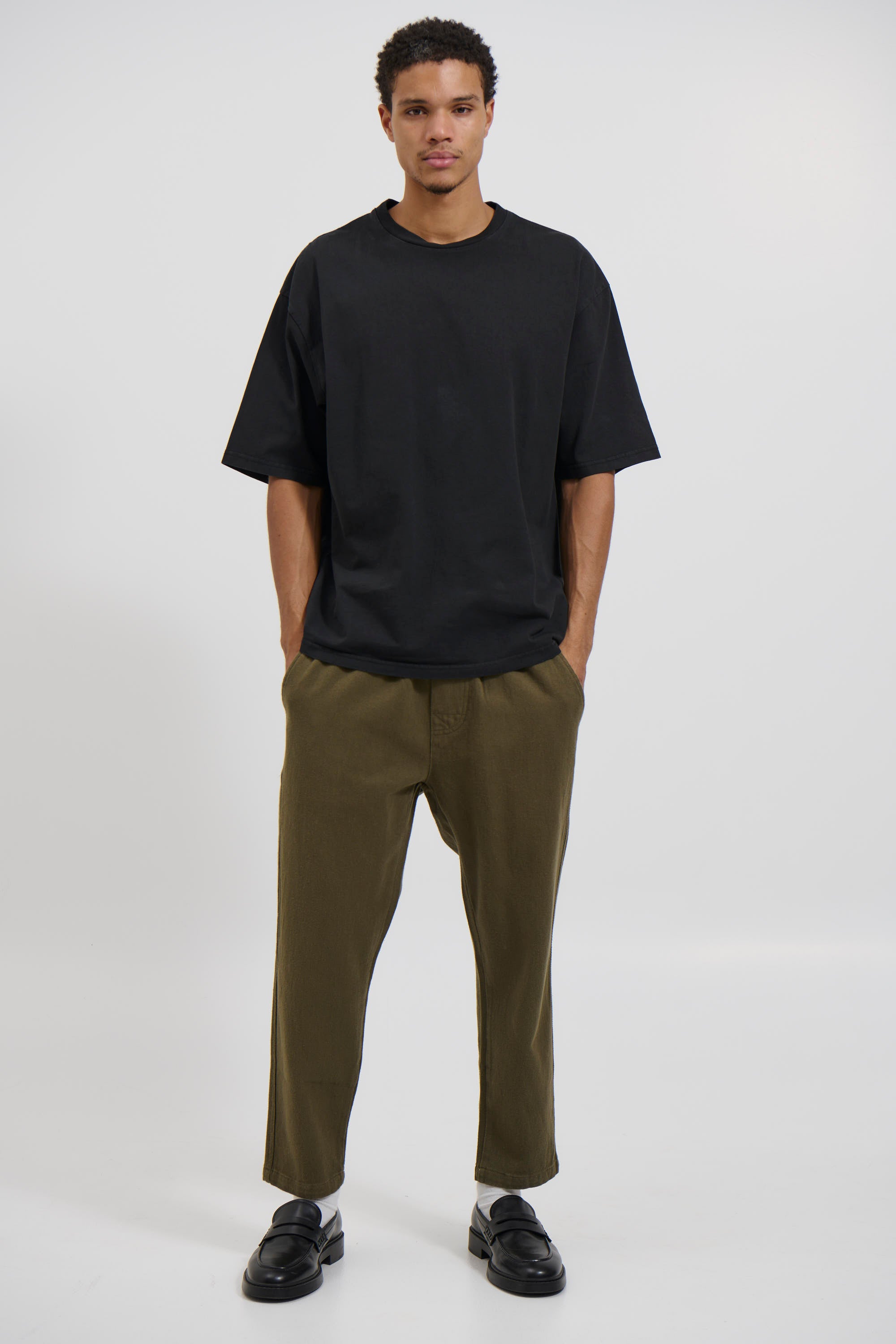 Standard Crew Tee Black