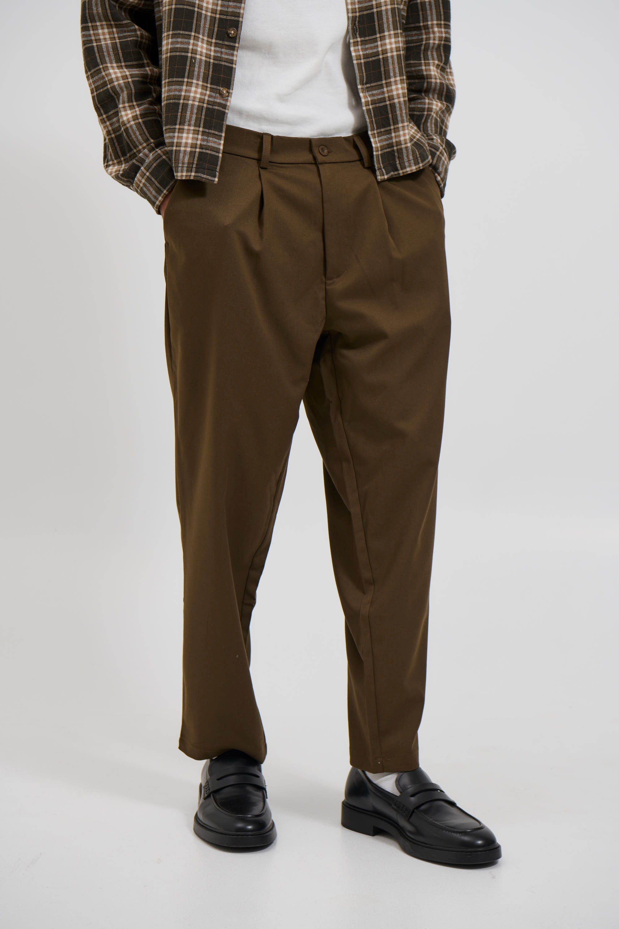 Luke Flow Pant Choc