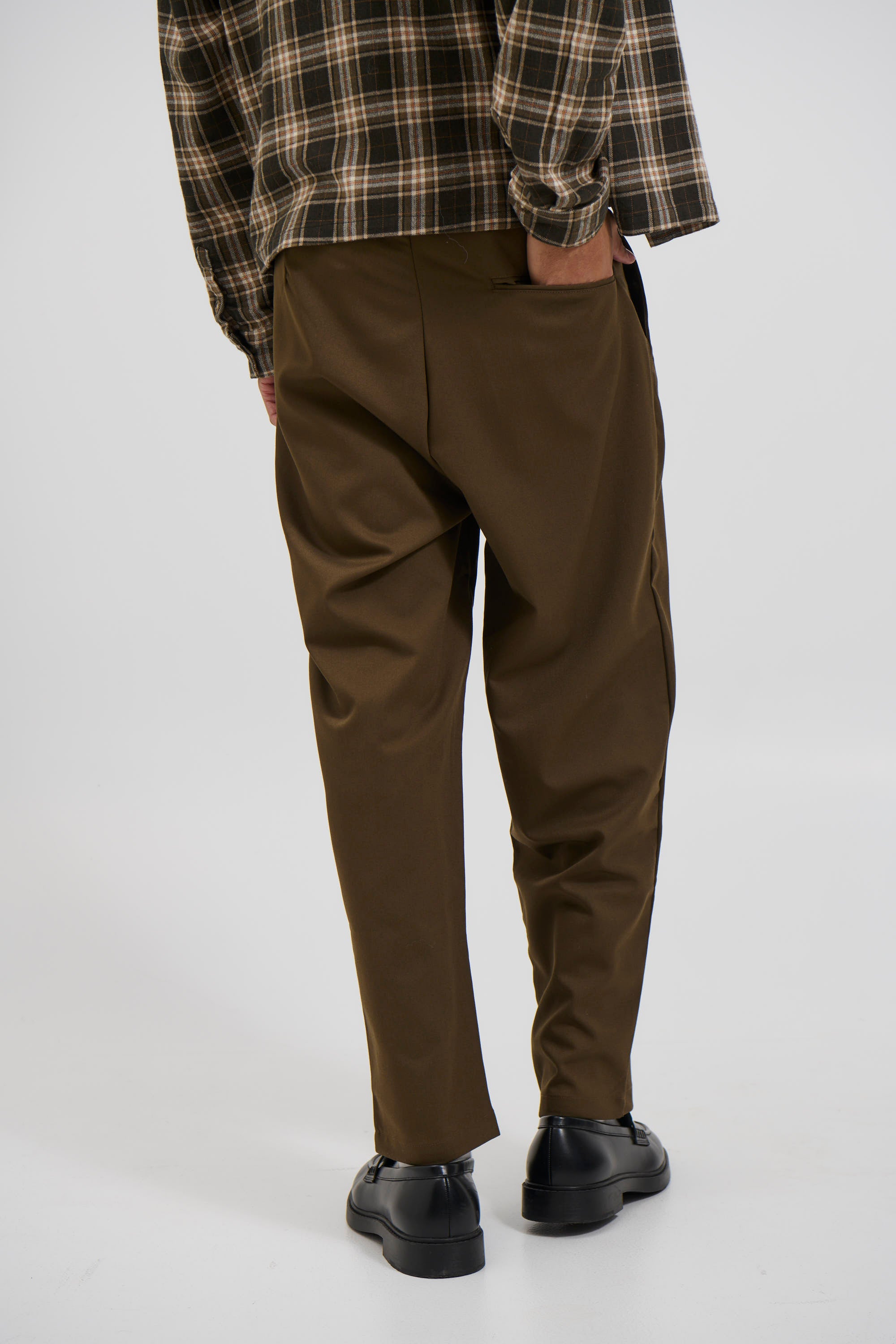 Luke Flow Pant Choc