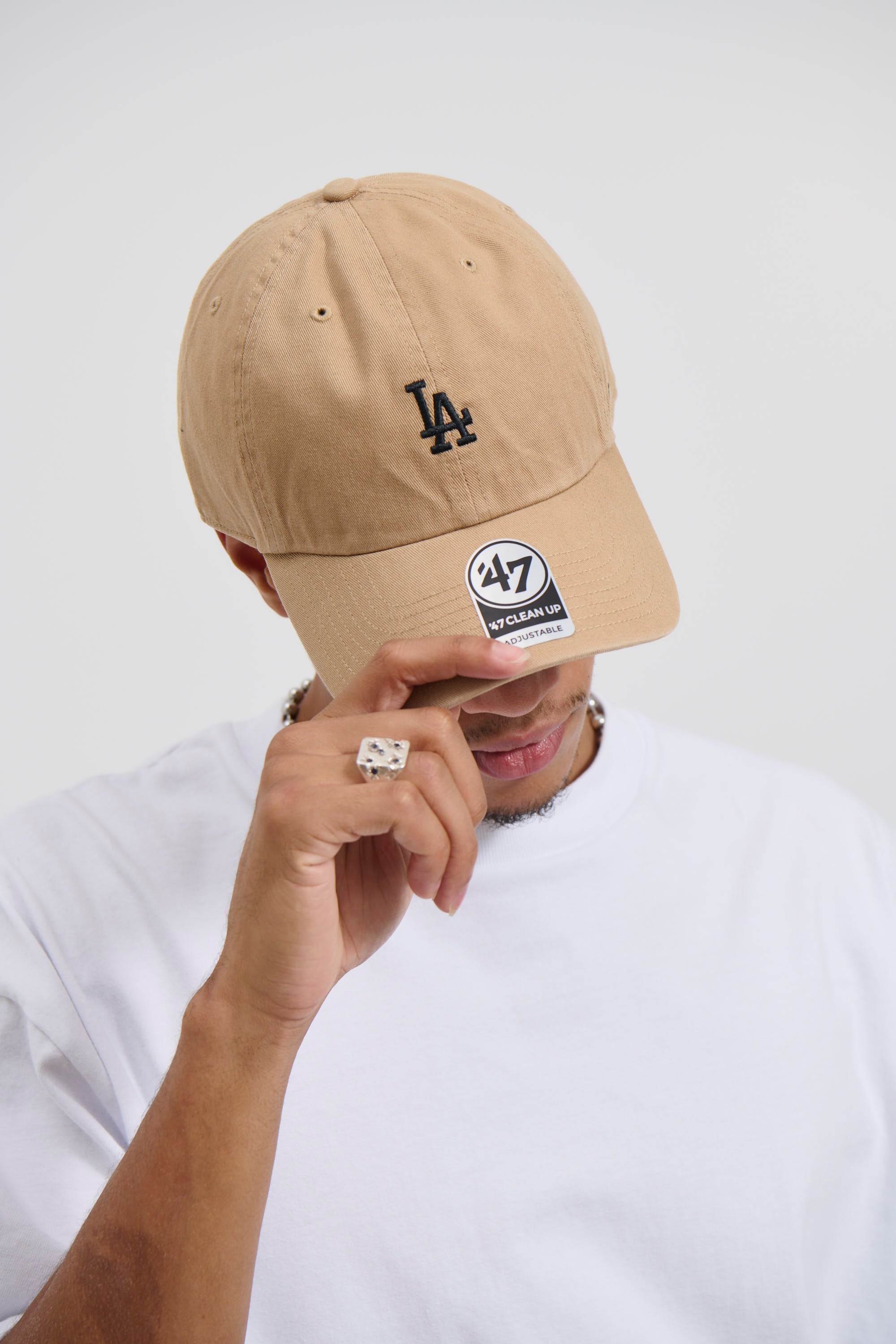 Los Angeles Dodgers Cap Khaki/Black