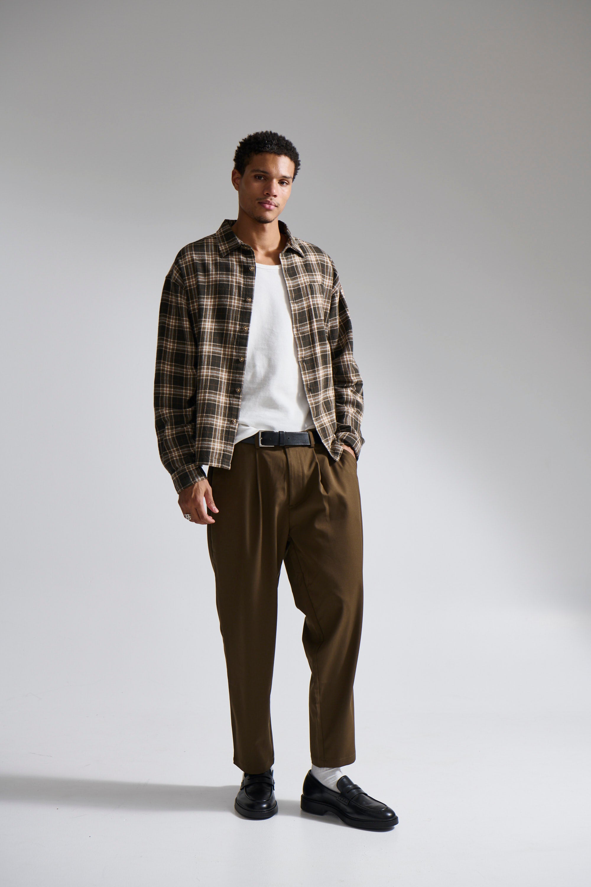 Luke Flow Pant Choc