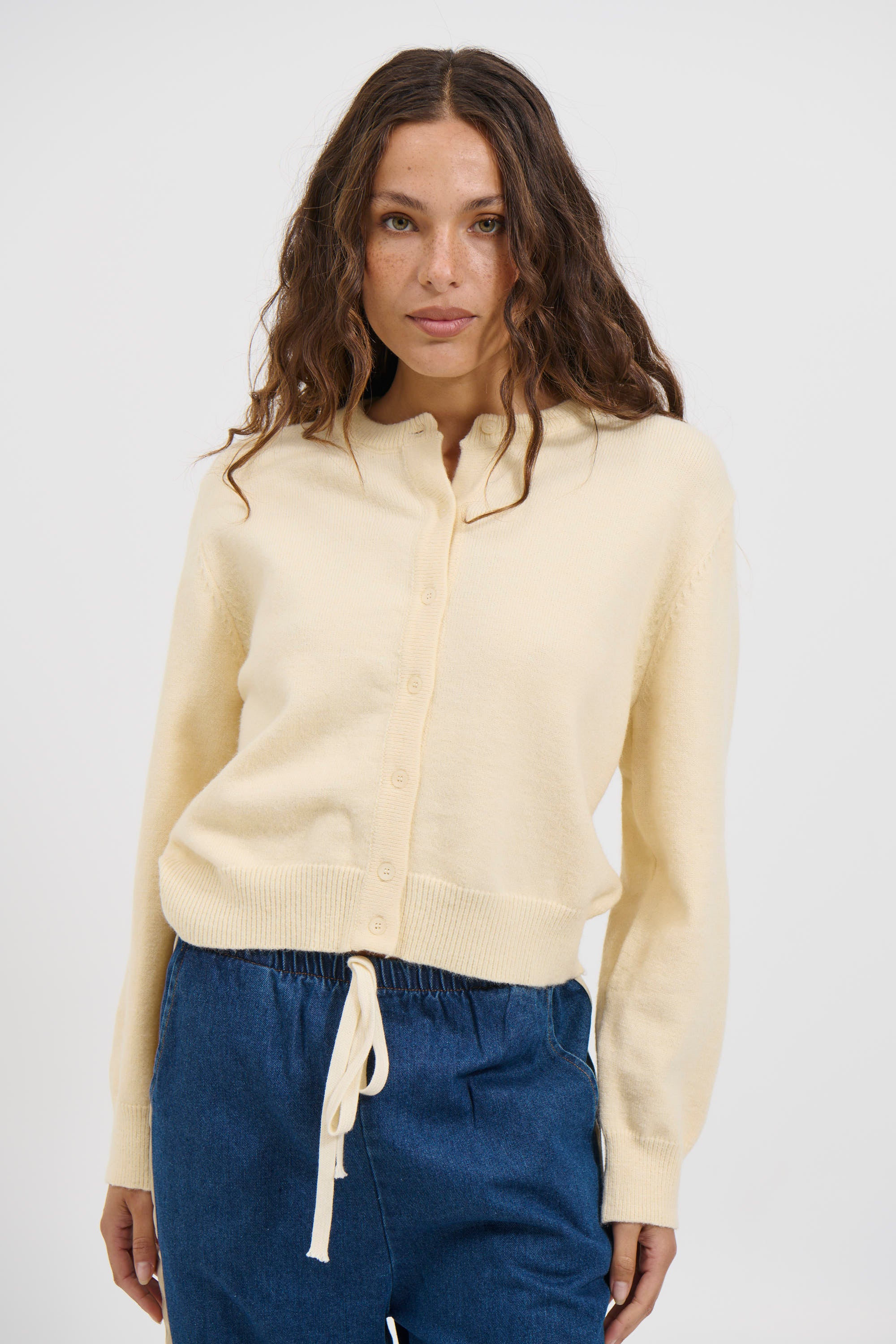 Atlas Cardi Lemon