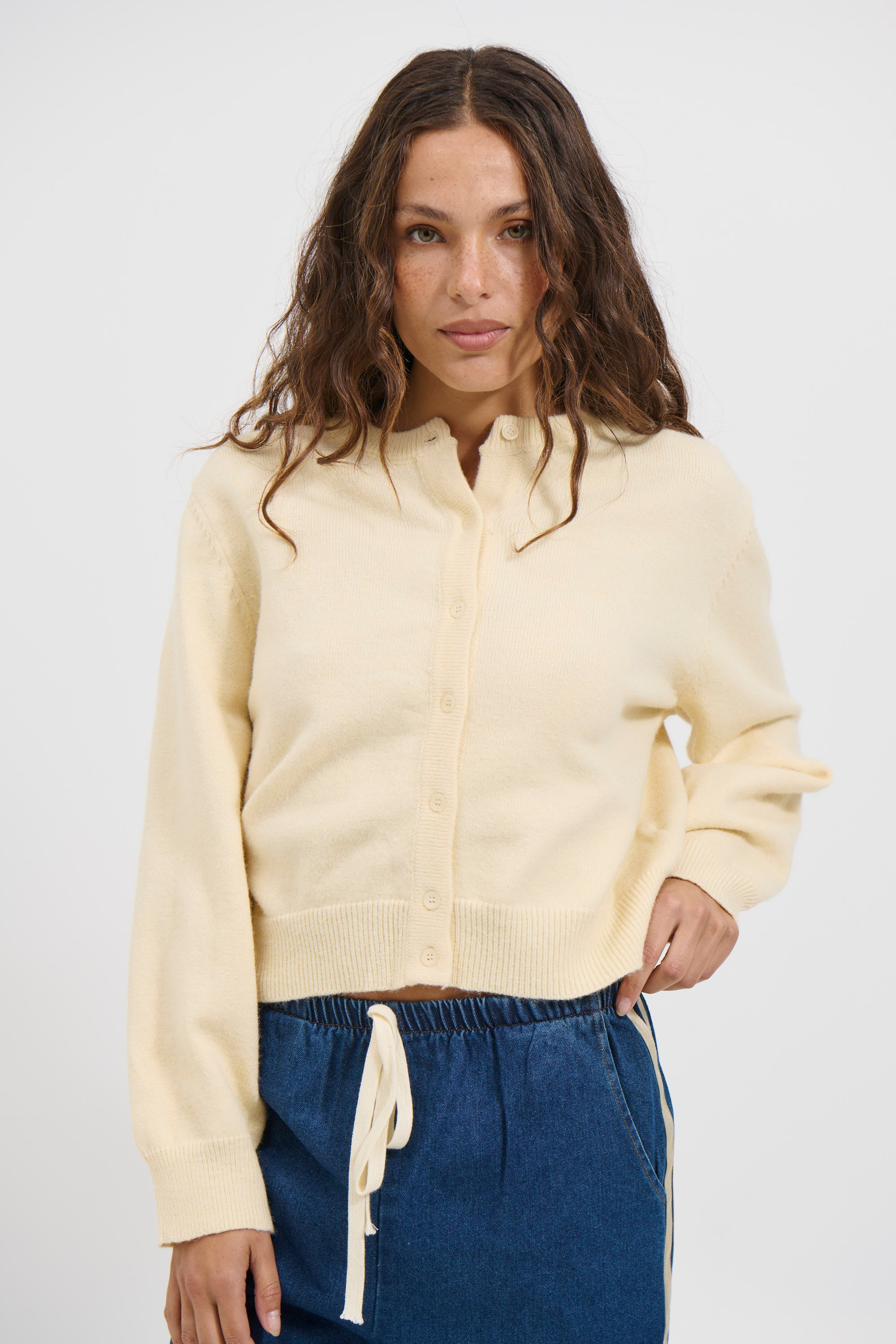 Atlas Cardi Lemon