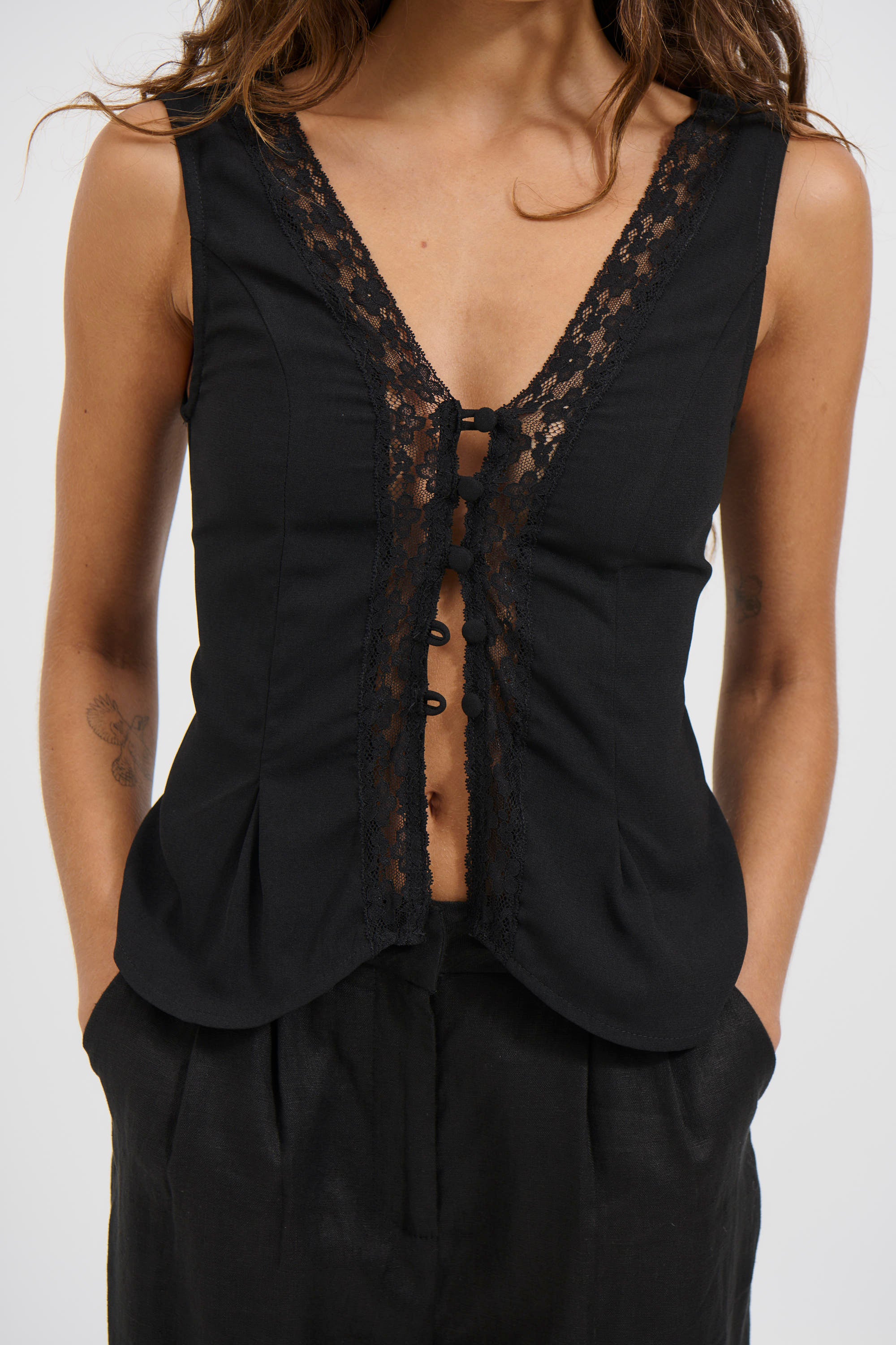 Julie Top Black