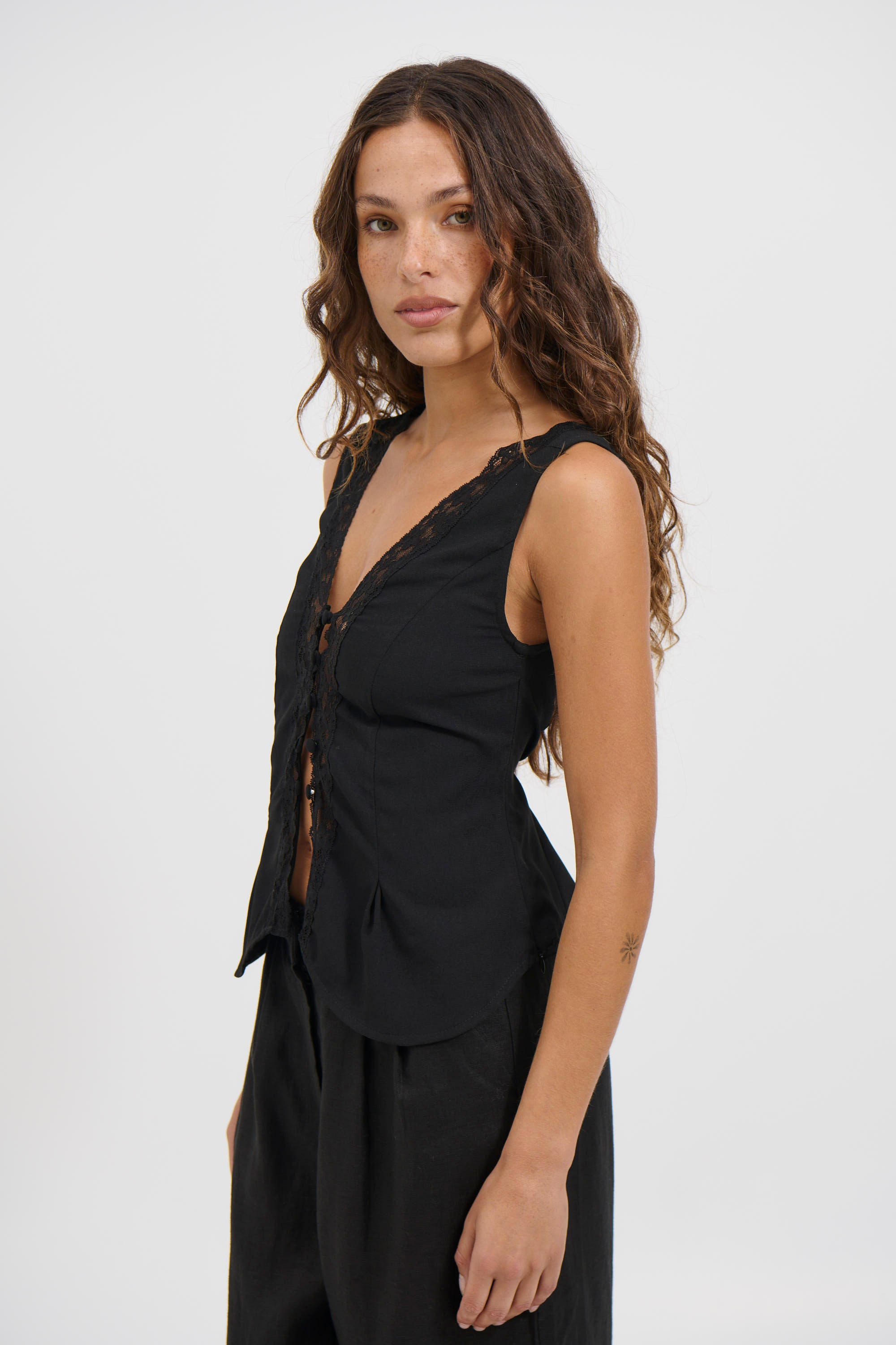 Julie Top Black