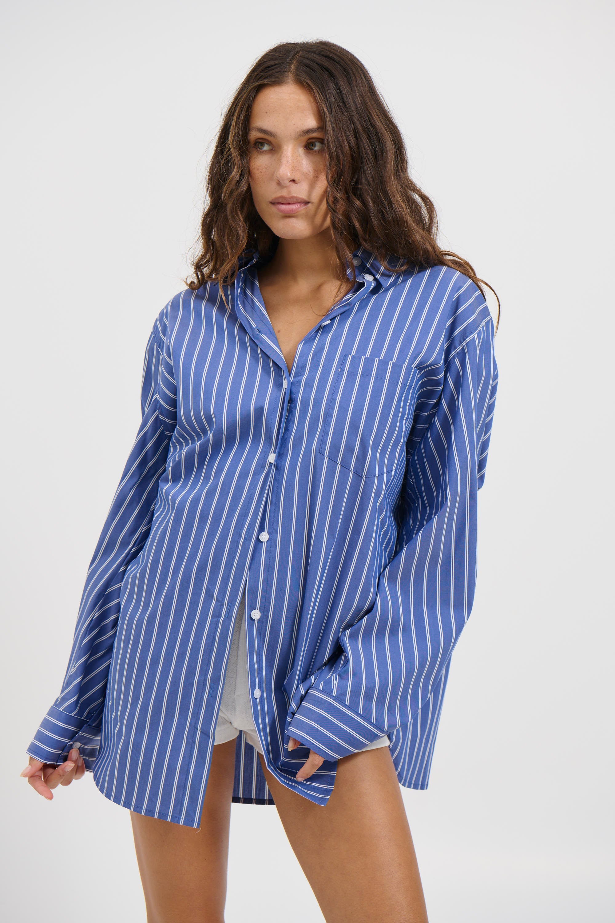 Sia Shirt Dark Blue